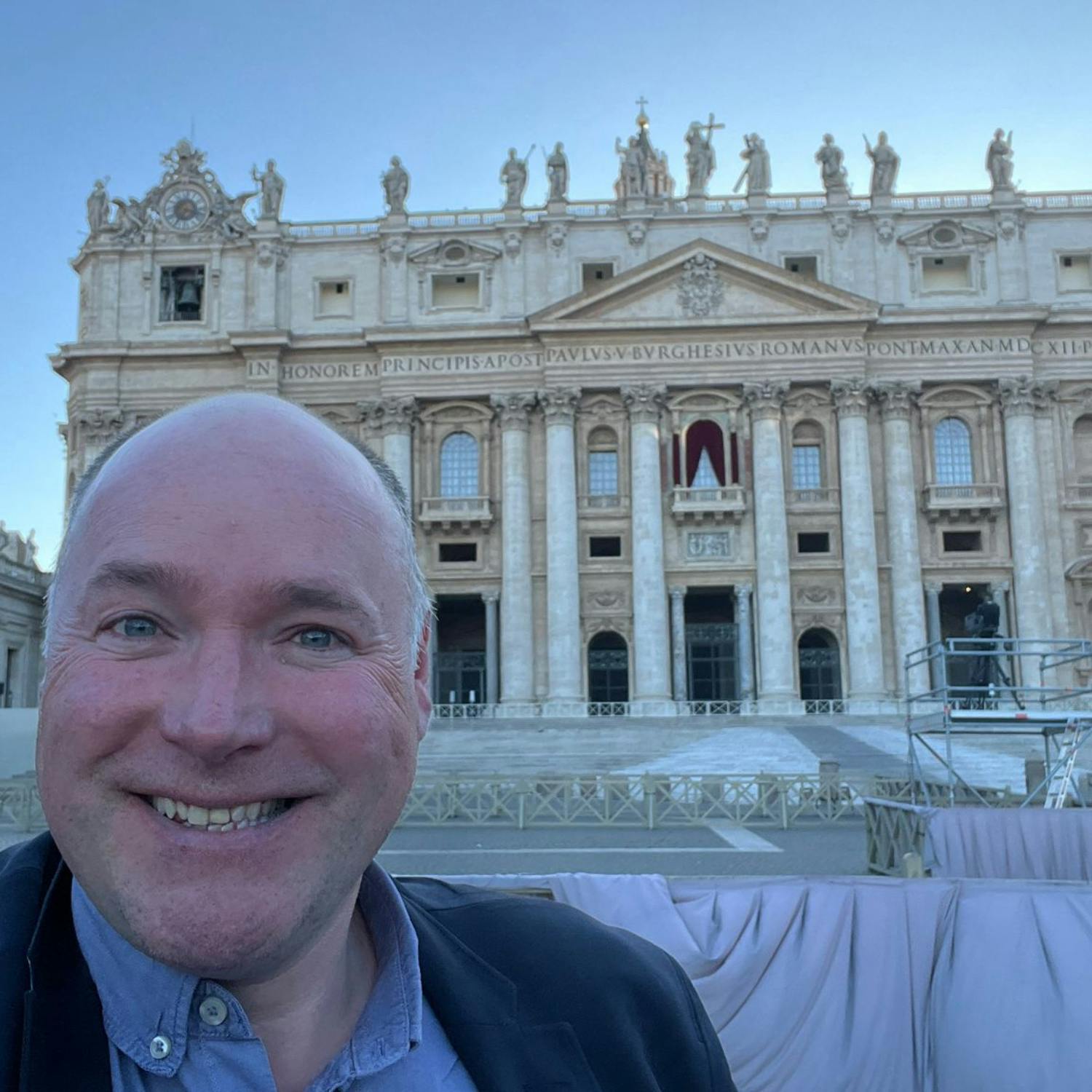 Henry McKean reports live from St Peter' Square Rome