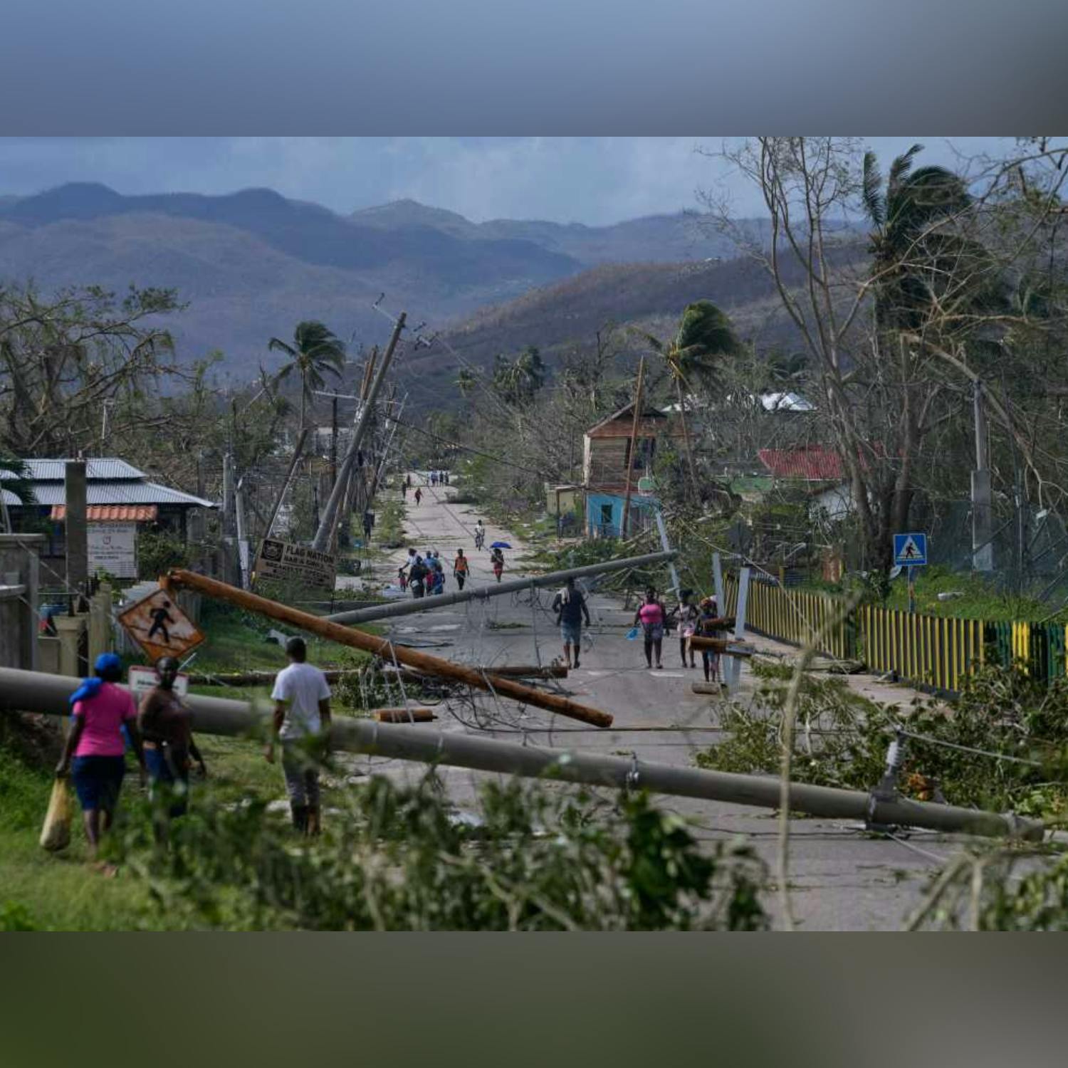 Irish family in Jamaica on Hurricane Melissa destruction Irish family in Jamaica on Hurricane Melissa destruction