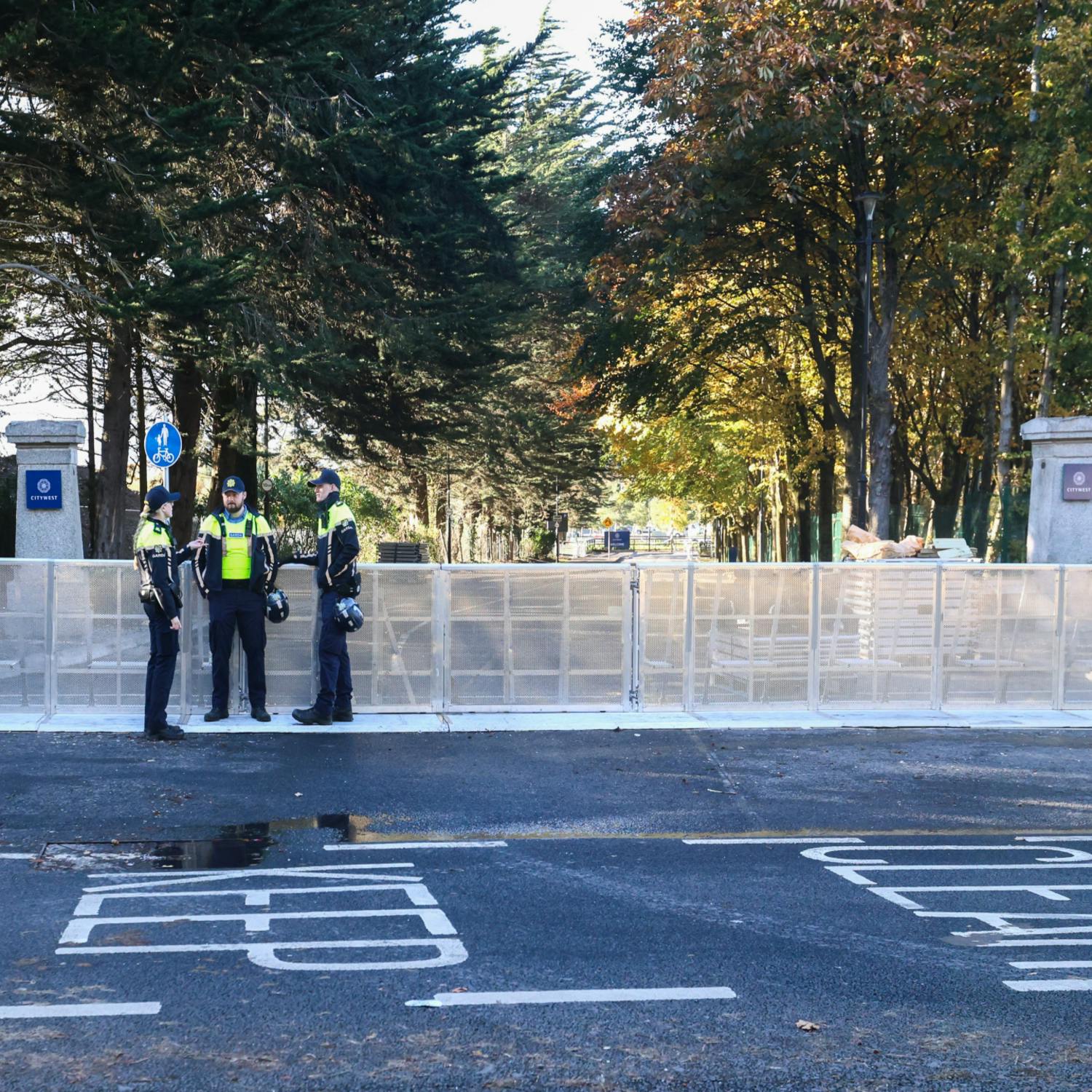 Peaceful protests take place in Citywest as Gardaí fear for more disorder