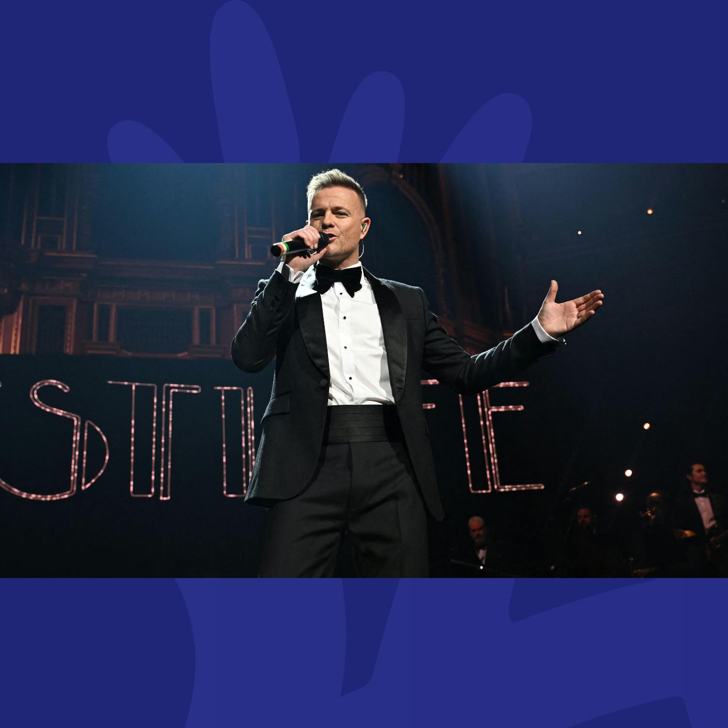 Nicky Byrne Surprised Dave at the 3Arena