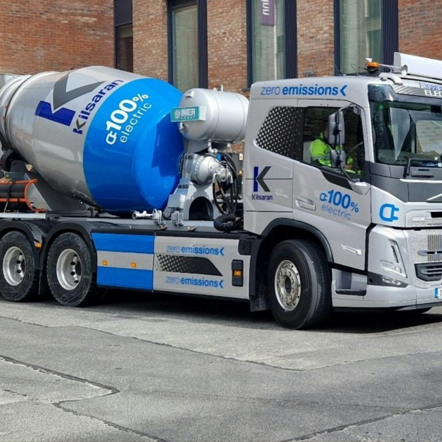 Kilsaran Concrete company move to use EV's truck for transportation episode artwork