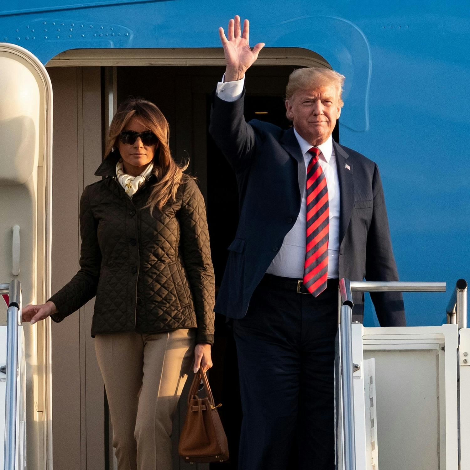 Four arrested protesting the arrival of Donald Trump. What to expect from his state visit to the UK today.