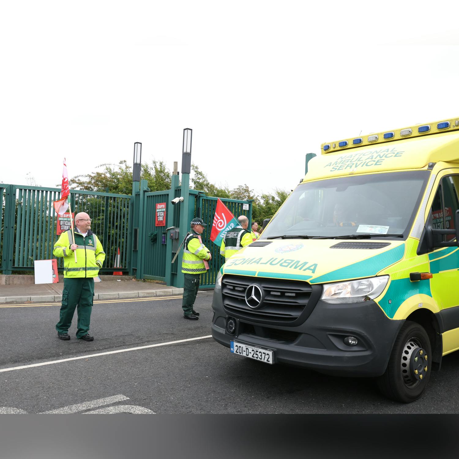 What do you think about the National Ambulance Service strike?
