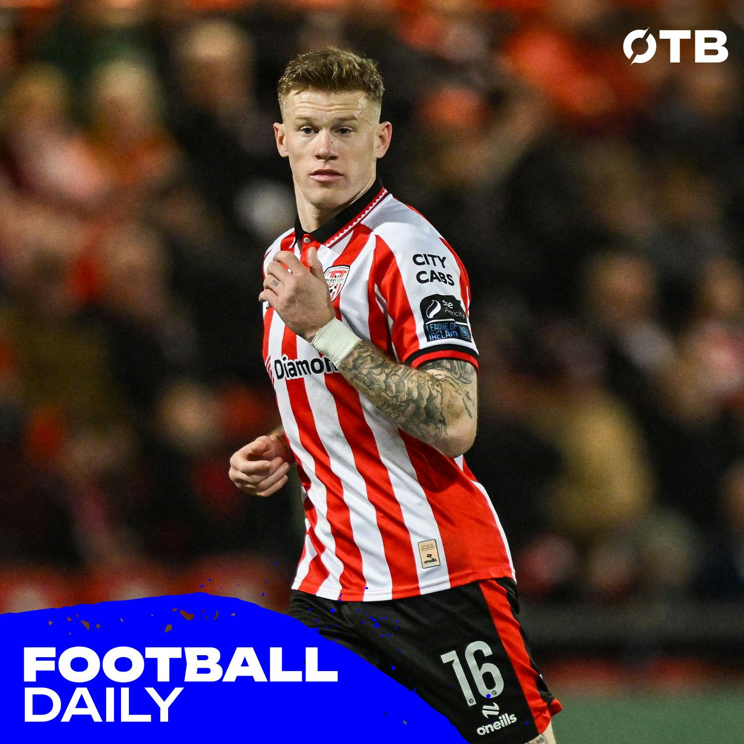 FOOTBALL DAILY: McClean-Derry situation continues | Trump gives his support to Infantino | Charles becomes most expensive NI player | OFF THE BALL episode artwork