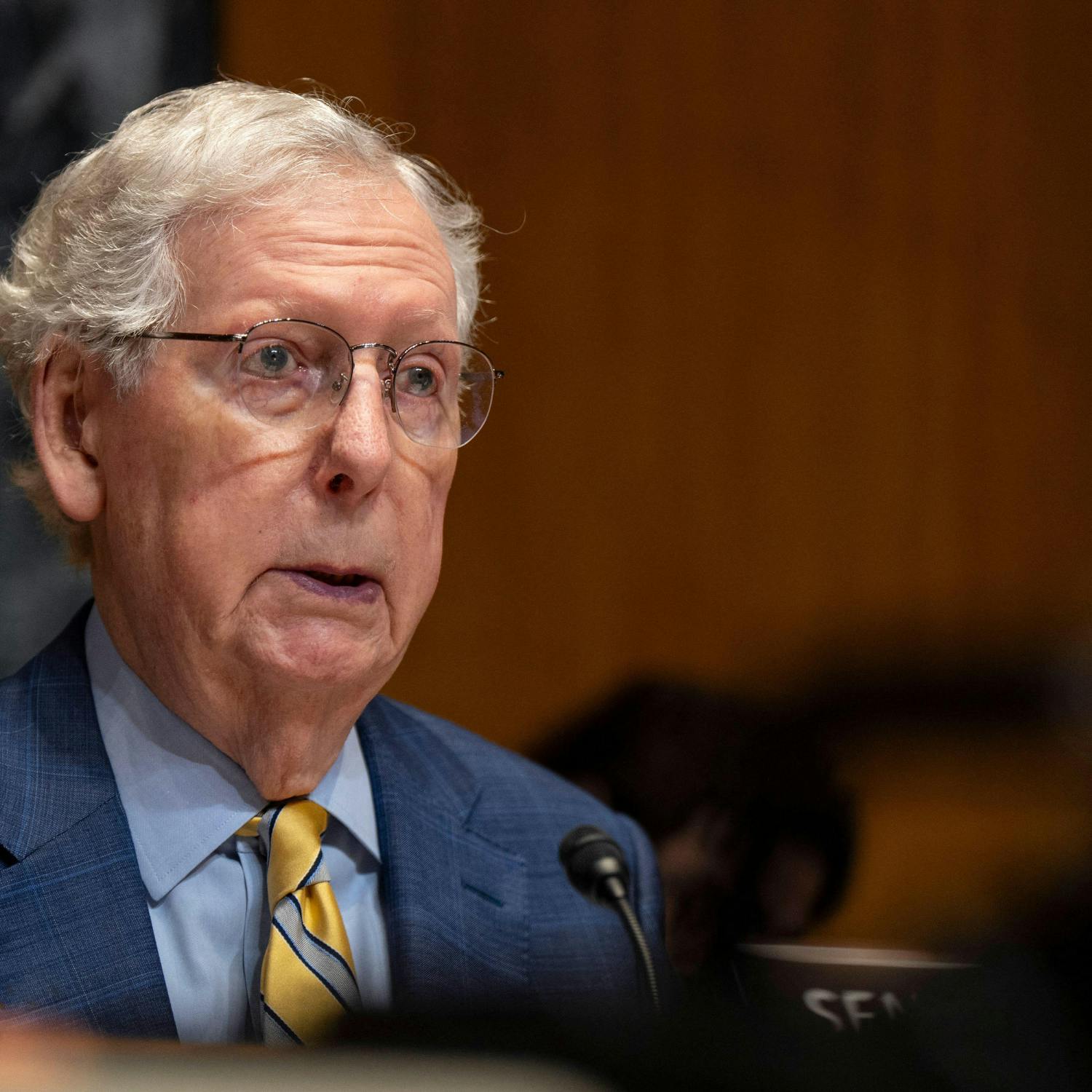 Where is Mitch McConnell? Image