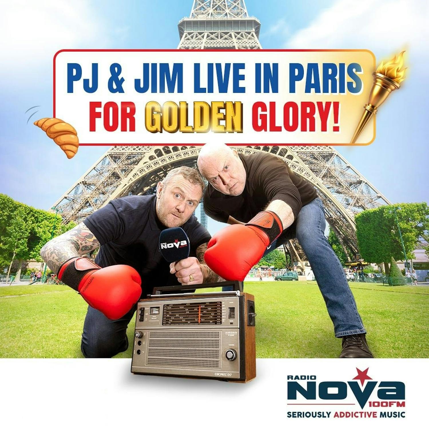 GloryDaze - With PJ & Jim on Radio Nova