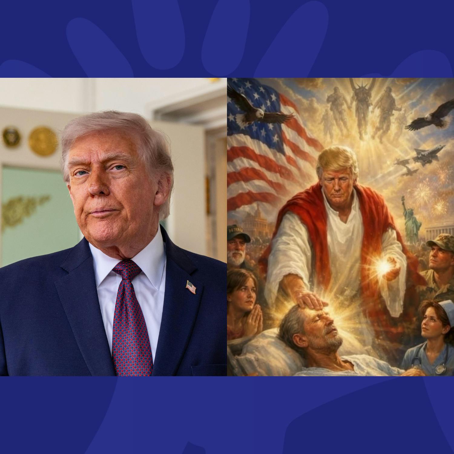 The Last Word On The US: Trump Accused Of Sacrilege