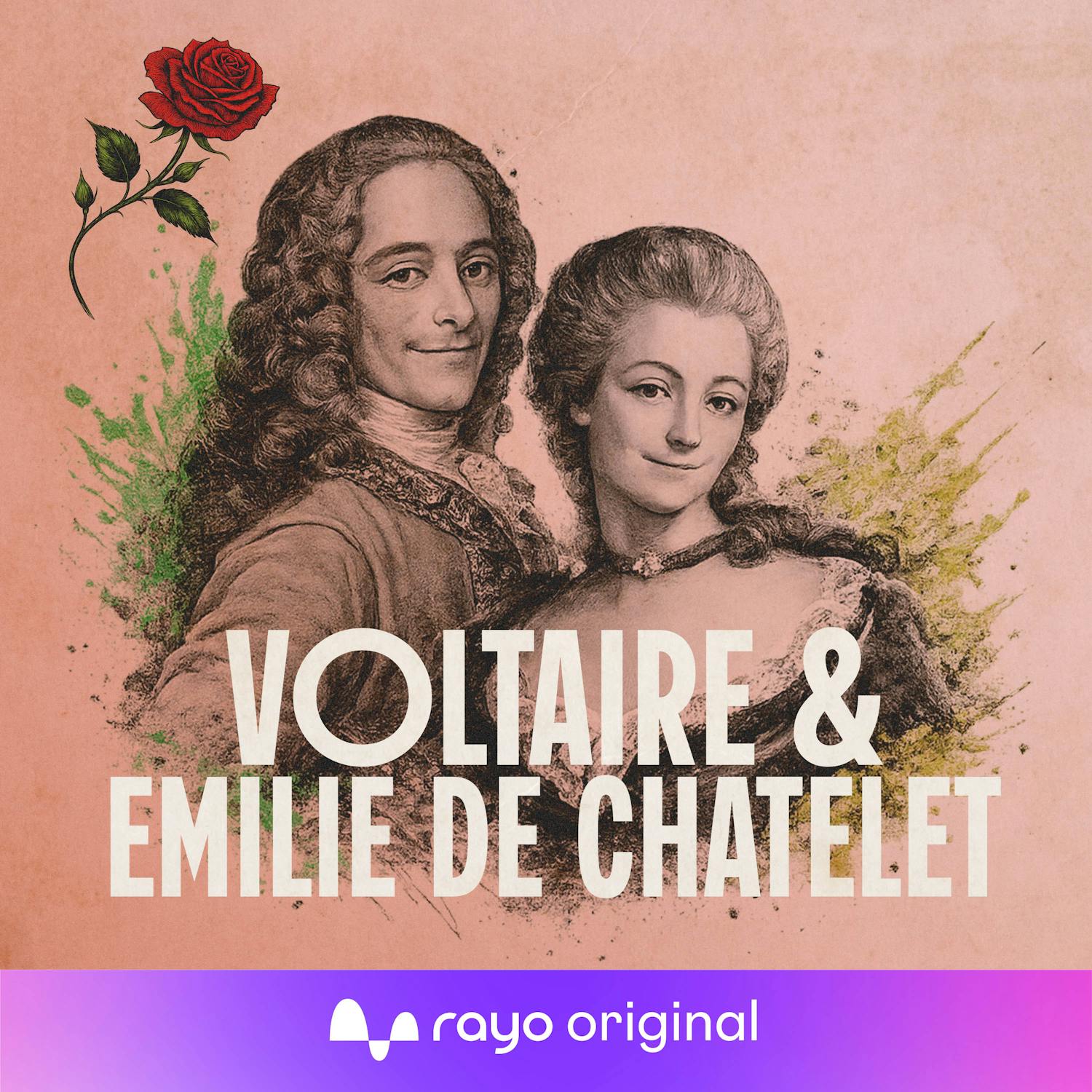 Historiske Romanser - svik, drap og kjærlighet Podcast: Voltaire og Émilie du Châtelet - Vitenskap og fransk lidenskap Historiske Romanser - svik, drap og kjærlighet episode image