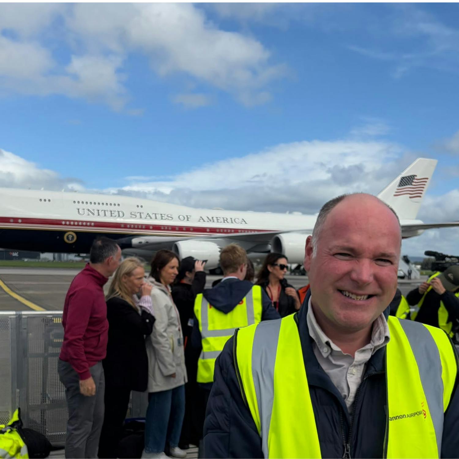 Planes, trophies and a President!