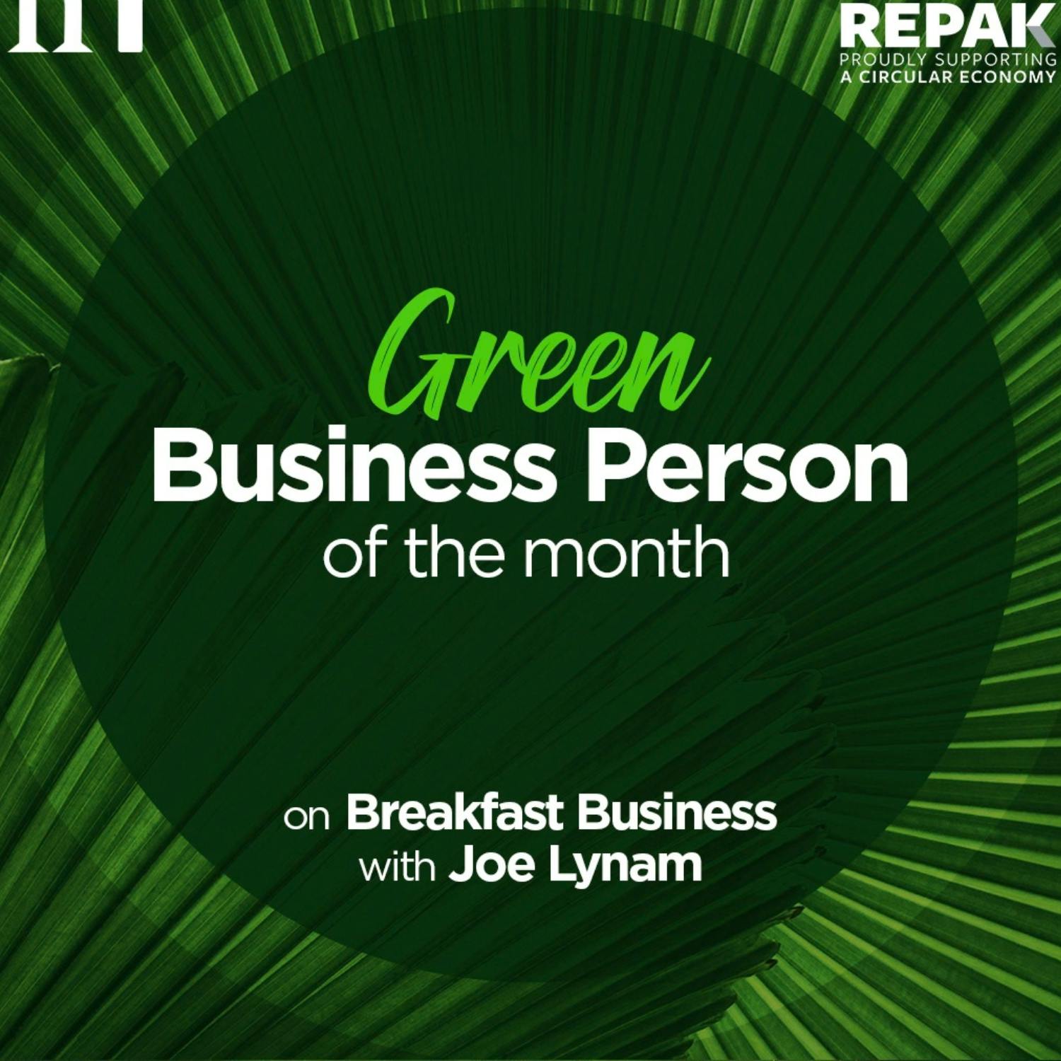 ‘Green Businessperson of the Month’ for September