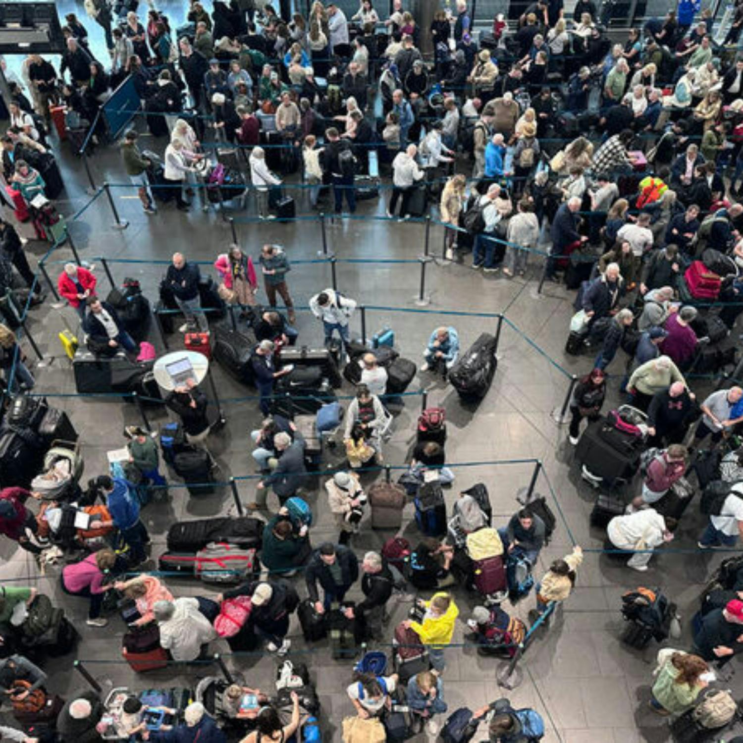 Dublin Airport had to deal with two major issues over the weekend