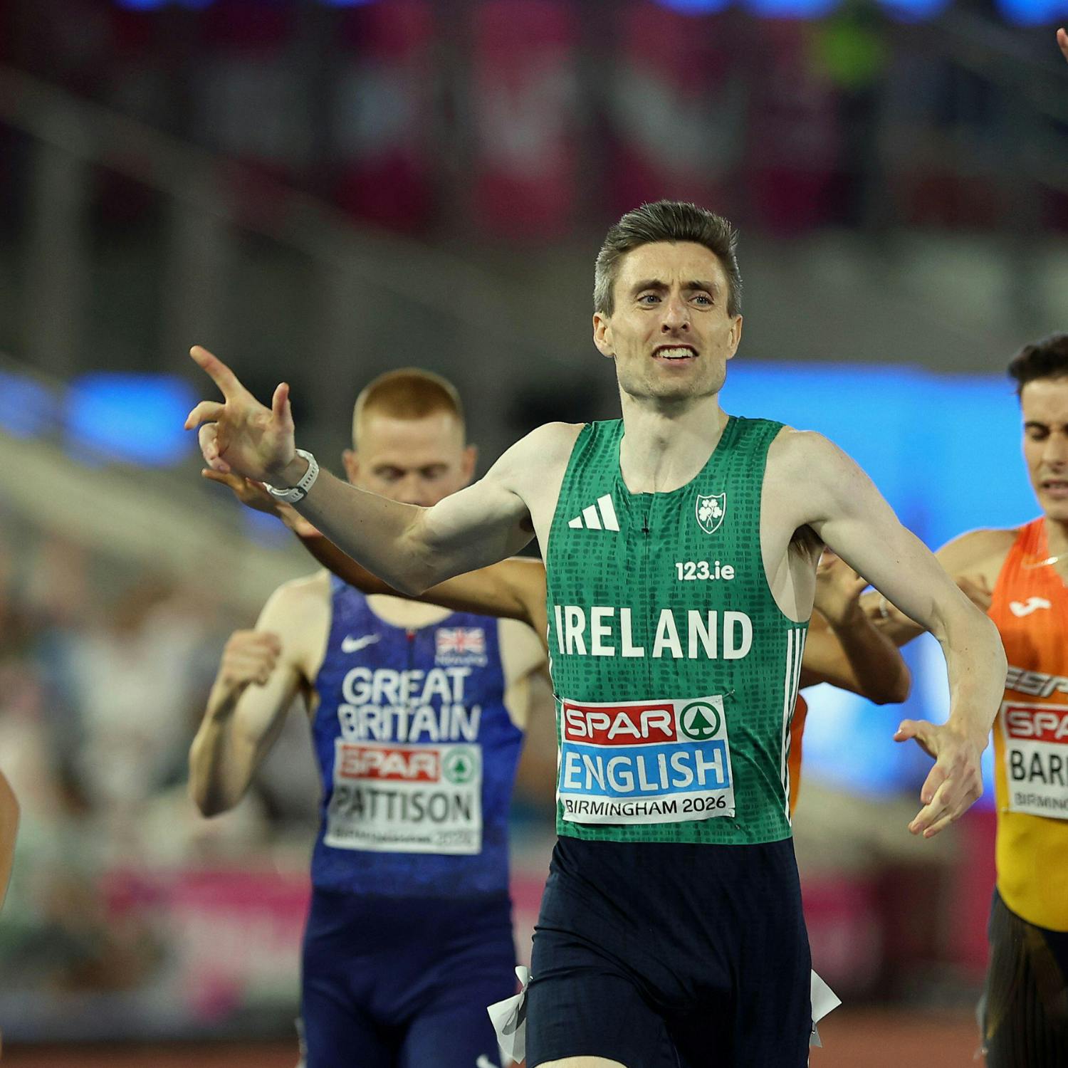 It's gold and silver for Ireland