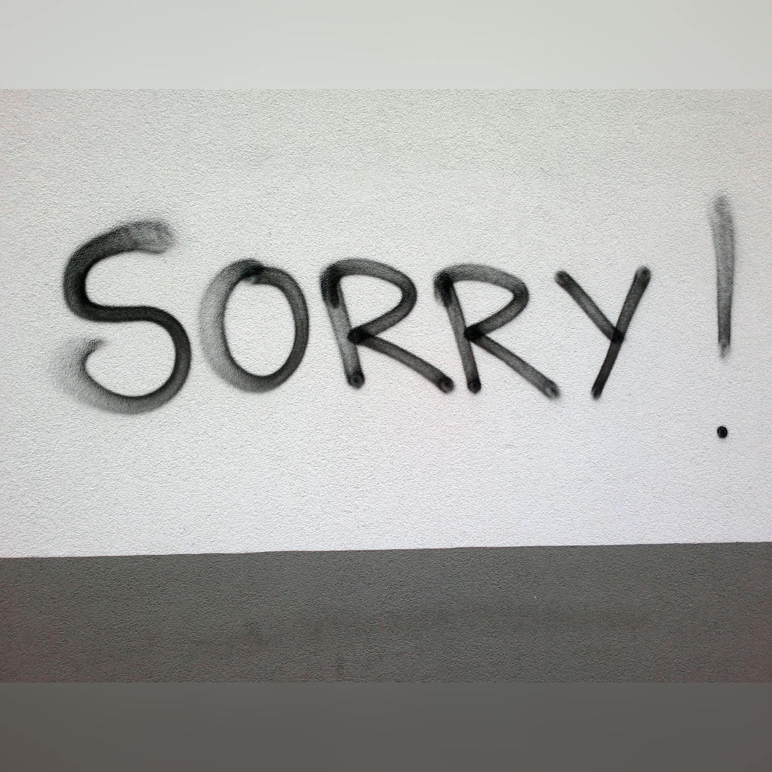 How to do Stuff: Saying Sorry