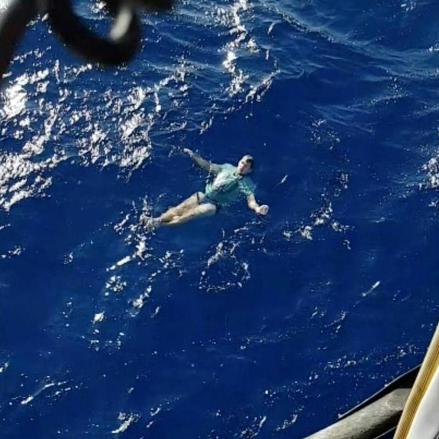 WTF - German yachtsman inflates jeans to survive 3 hours in sea episode artwork