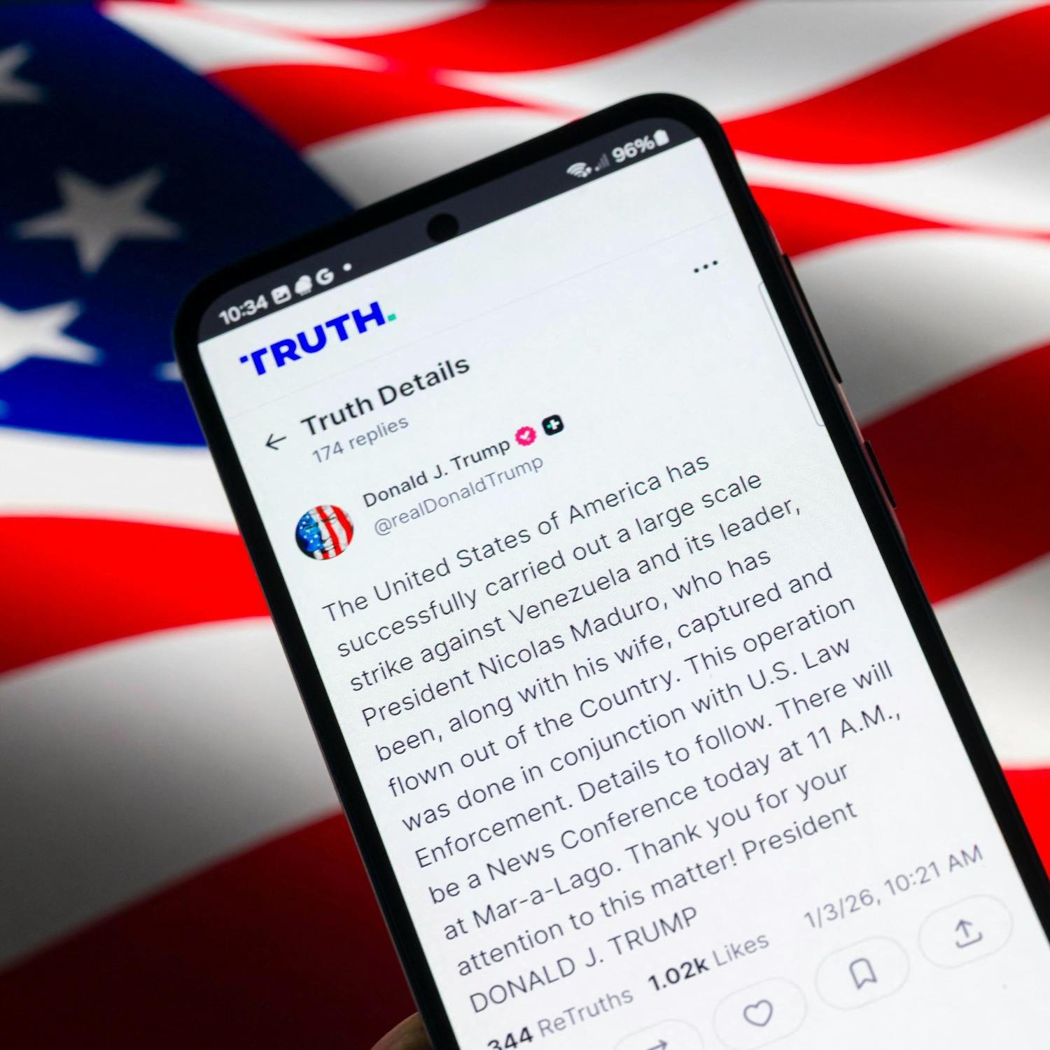 What is the latest from the US and Venezuela? What is the latest from the US and Venezuela?