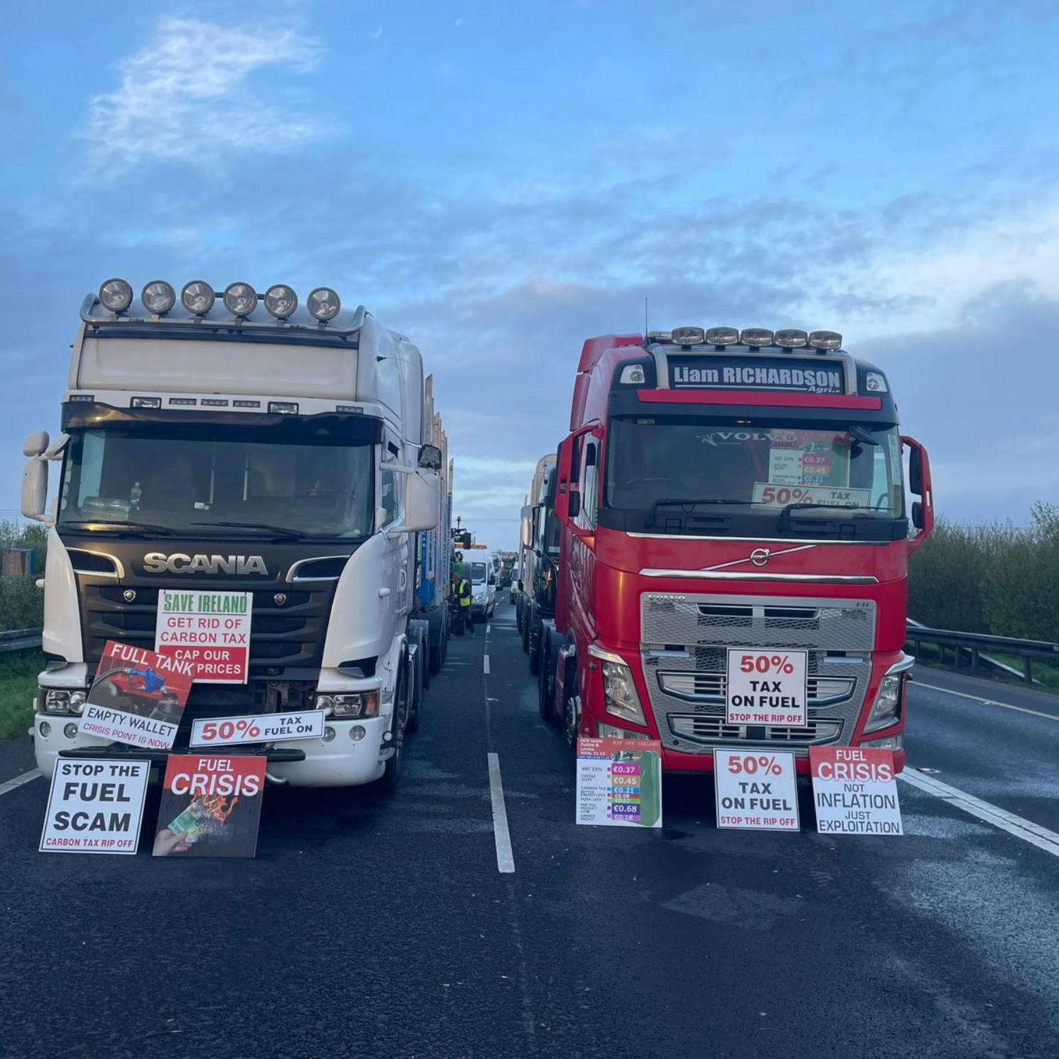 Minister Martin Heydon on the third day of fuel protests Minister Martin Heydon on the third day of fuel protests