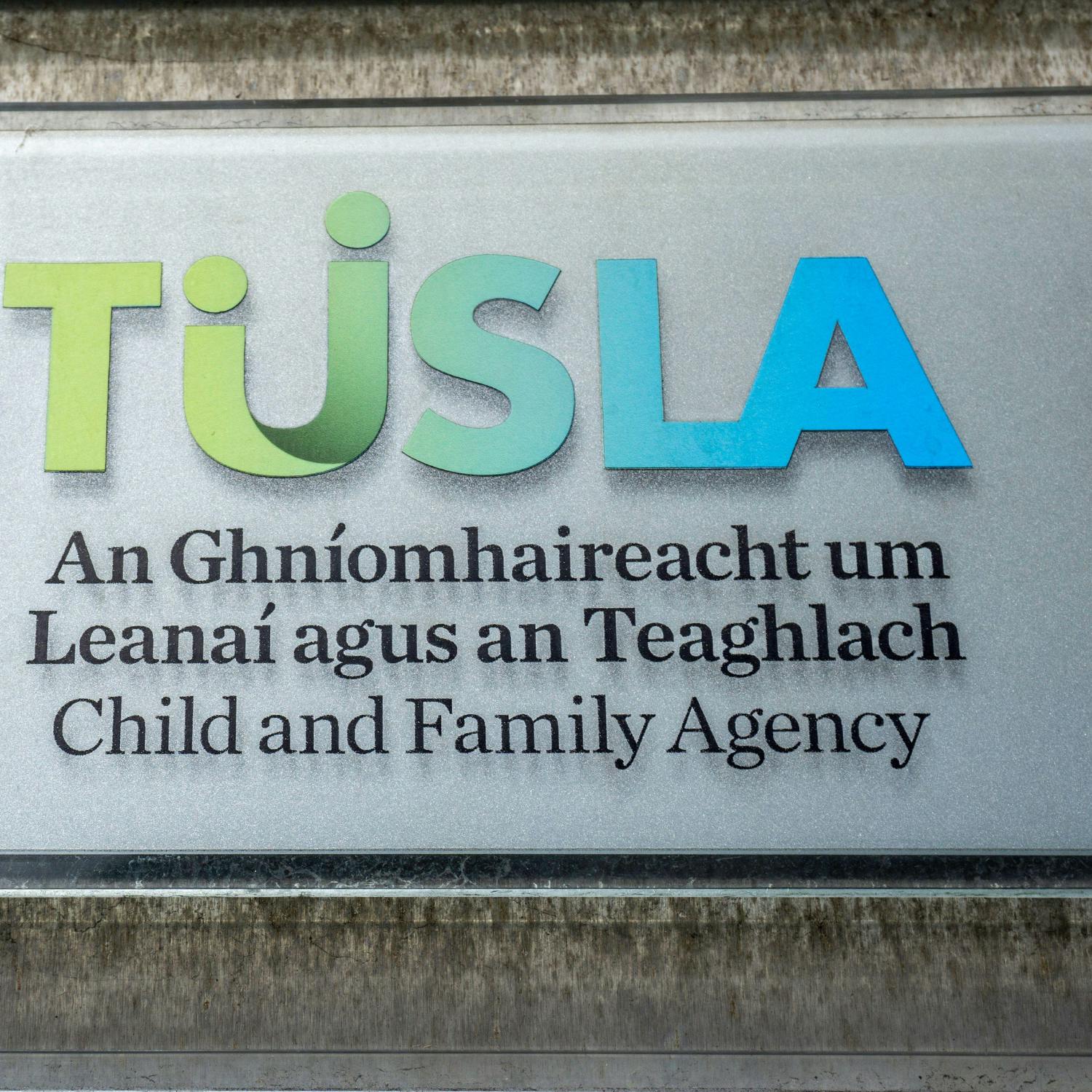 A call for child protection to be removed from Túsla episode artwork