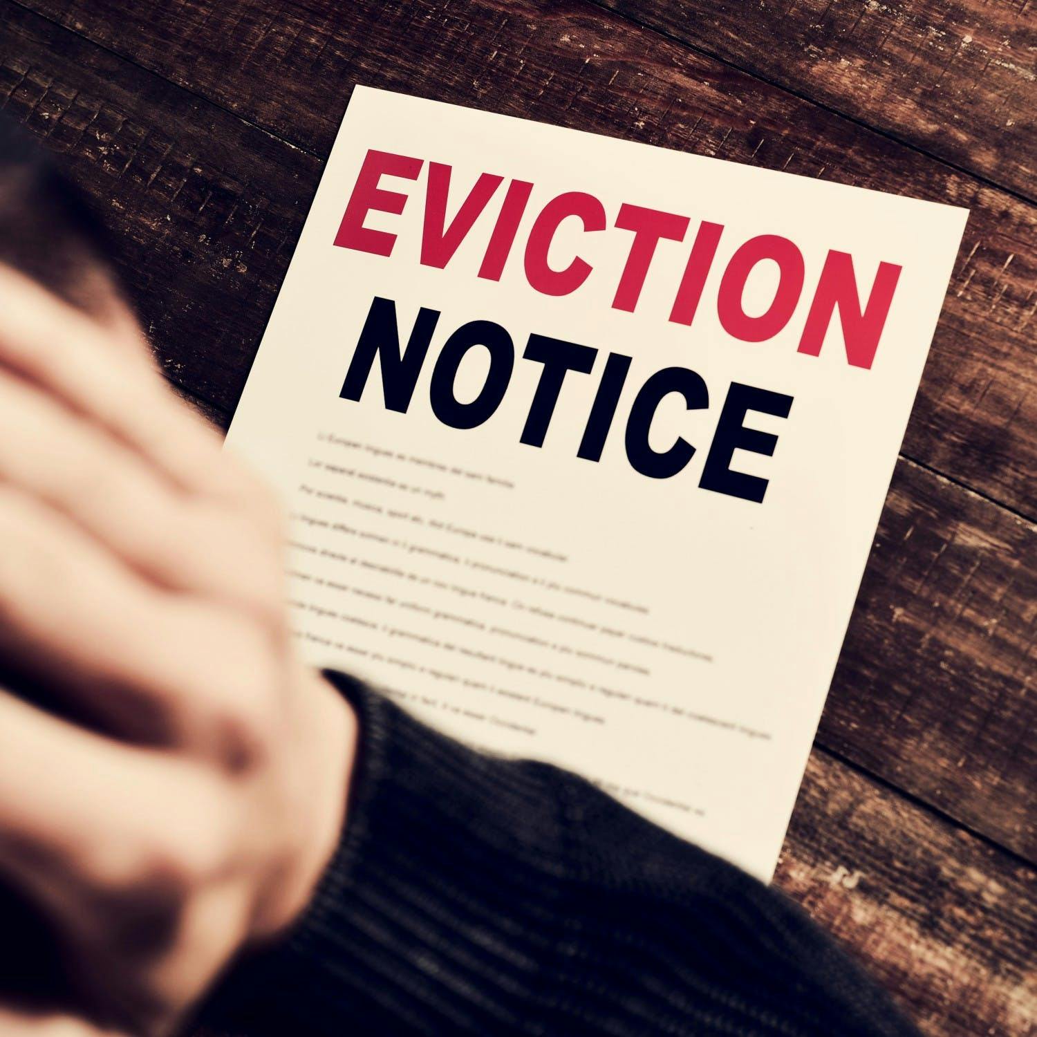 Significant rise in eviction notices in the last three months of 2025