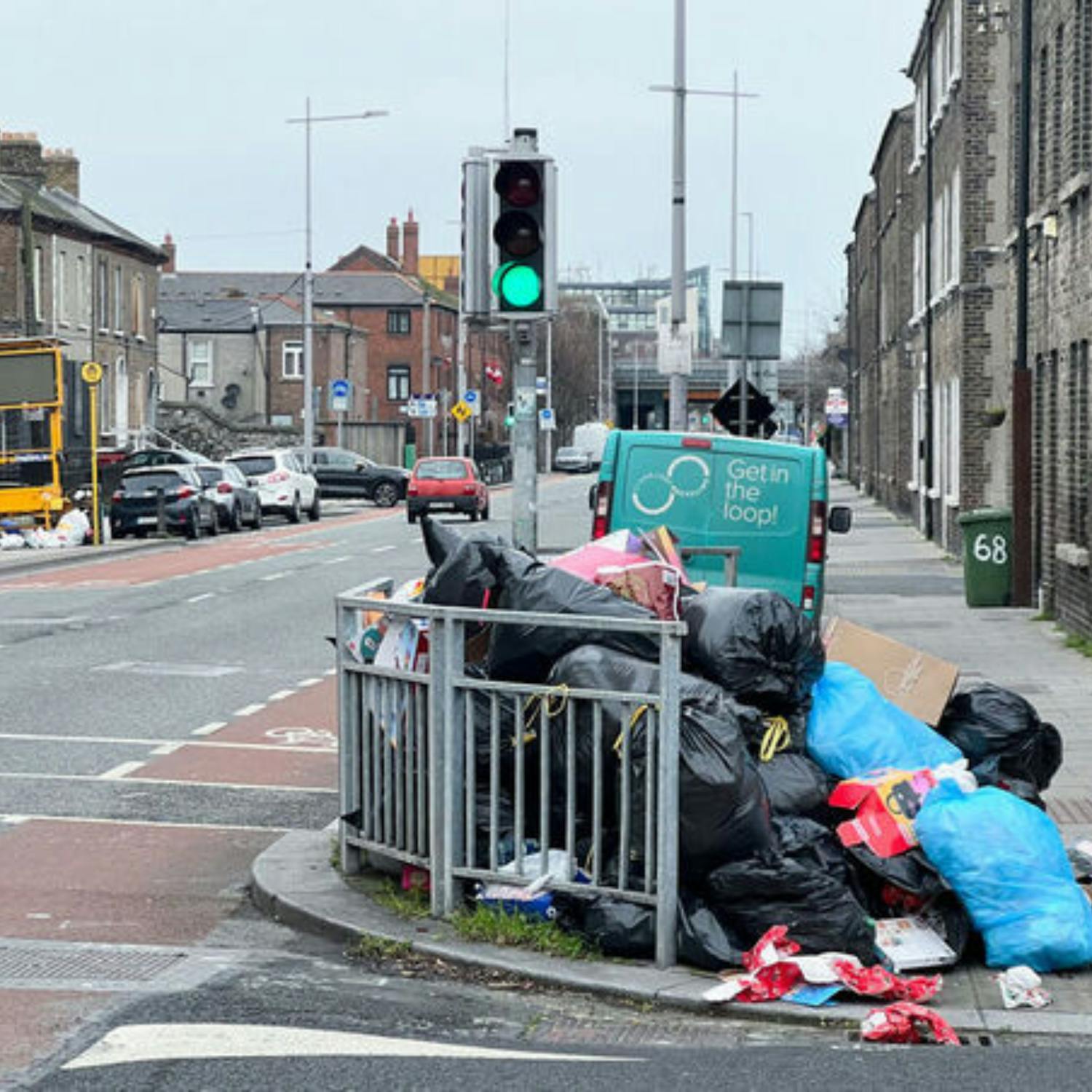 Refuse Sack Ban in Dublin