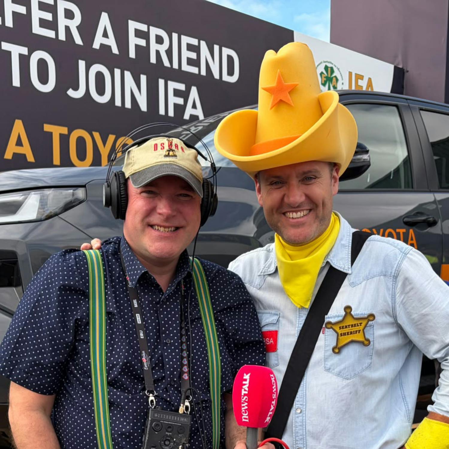 Road Safety at the Ploughing Championships - Henry McKean Reports