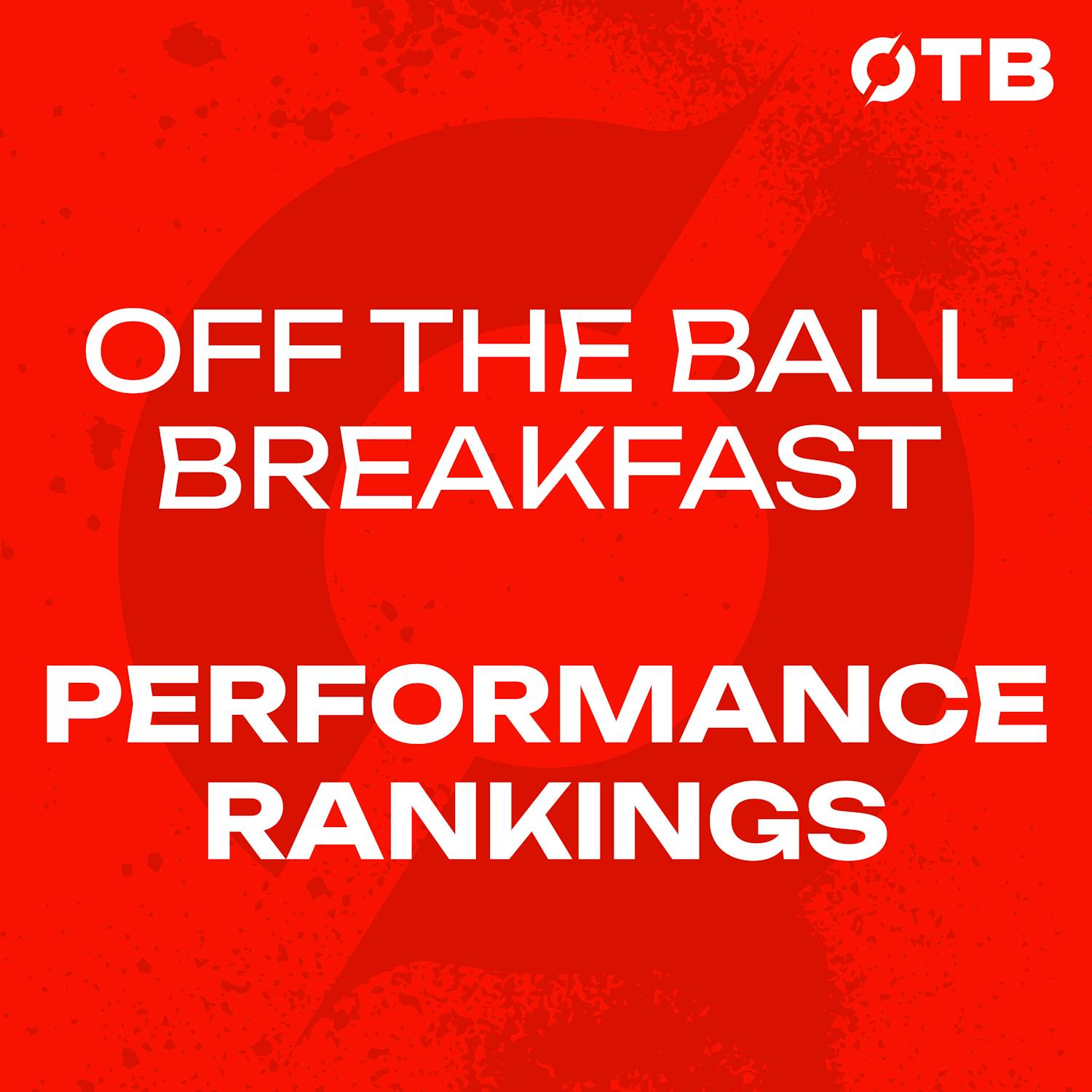 'You're asking for it at that point!' | Performance Rankings | Off The Ball Breakfast episode artwork