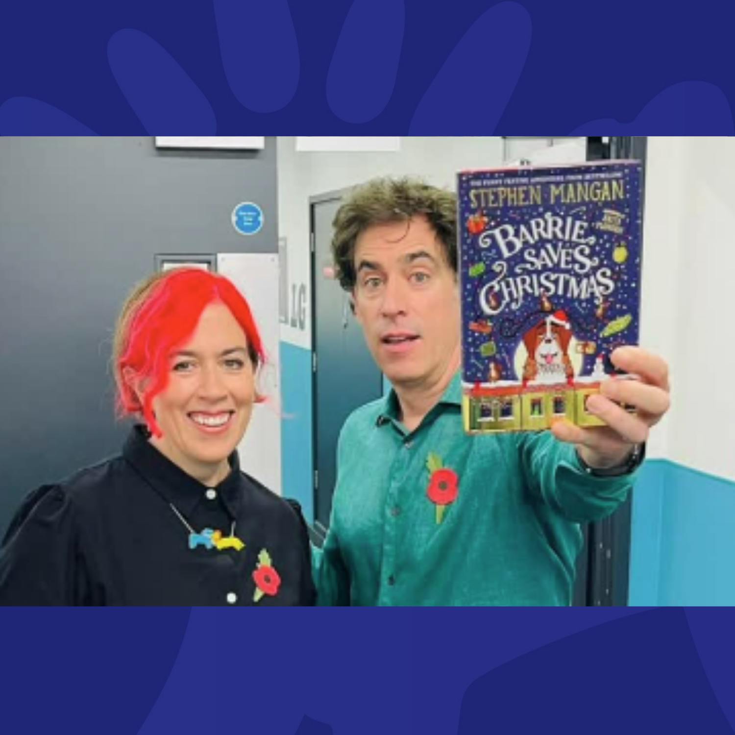 Stephen Mangan And Sister Anita Tell Us About Heroic St. Bernards and Love For Ireland Stephen Mangan And Sister Anita Tell Us About Heroic St. Bernards and Love For Ireland