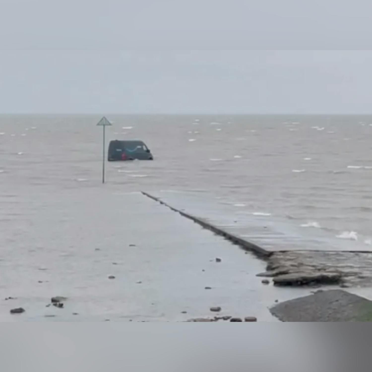 Amazon van gets stuck in water after following GPS episode artwork