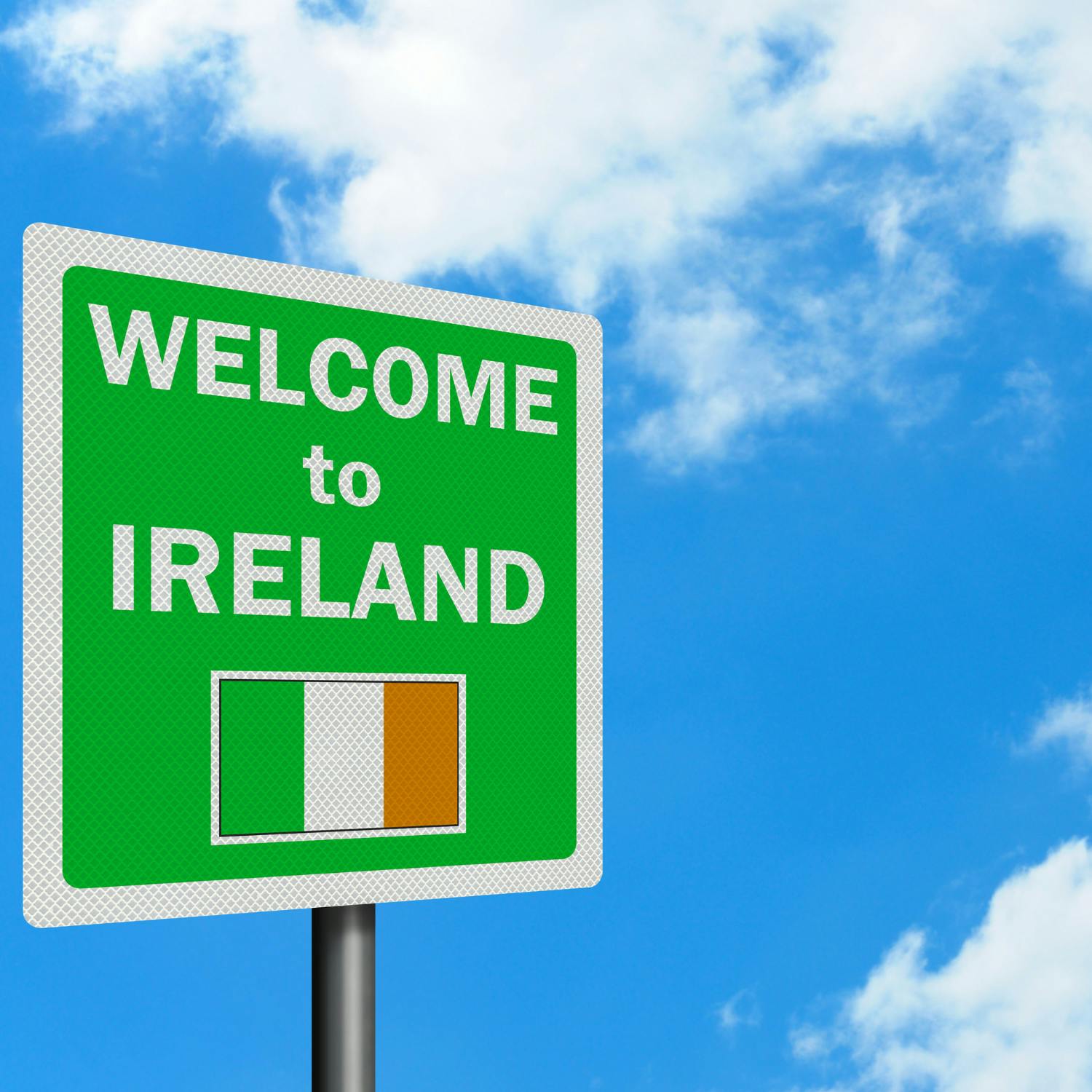 A drop in number of tourists coming to Ireland