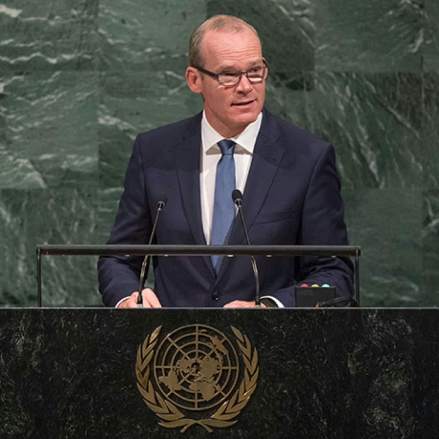 cover of episode Coveney tells UN a response to Russian aggression must be swift and strong