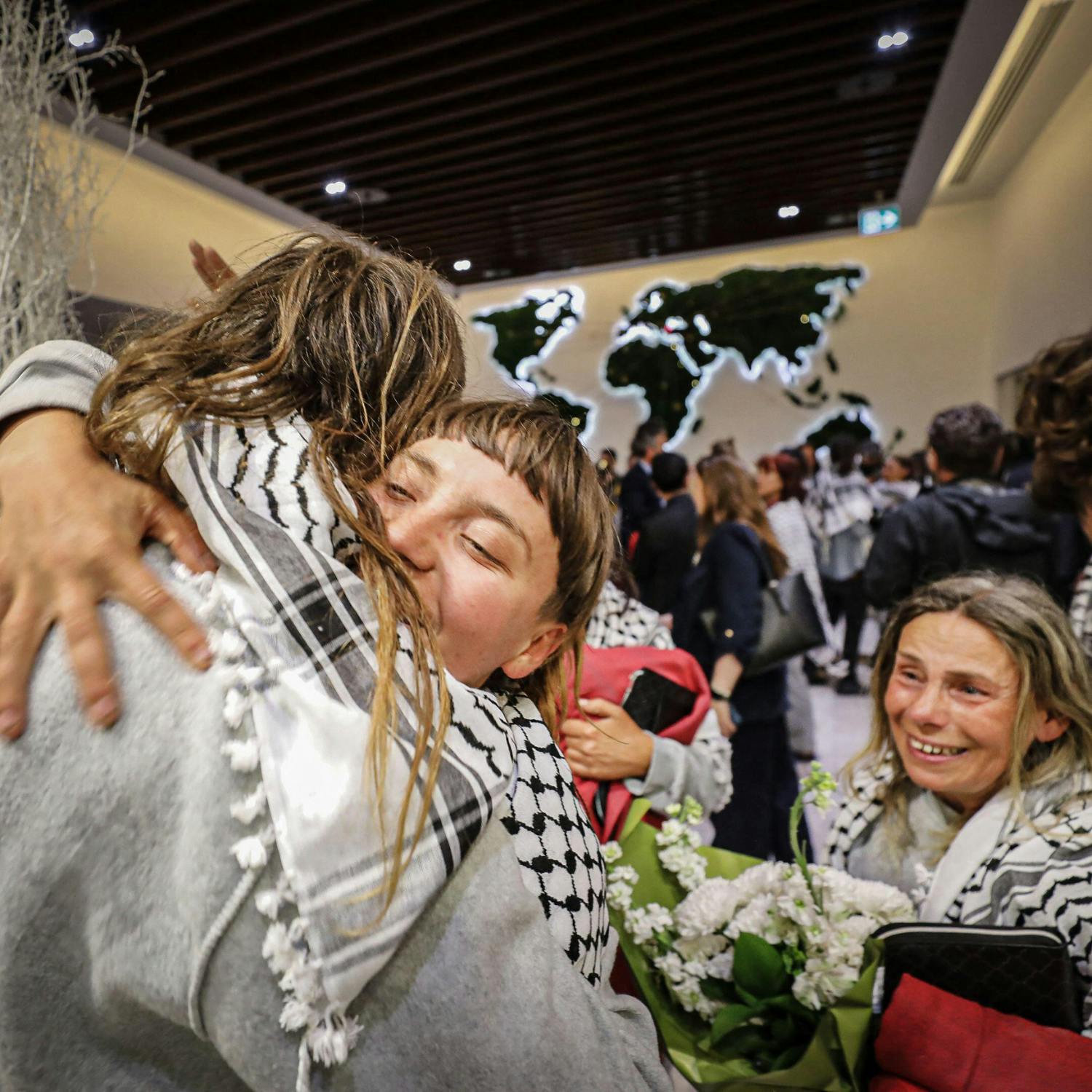 First of Gaza Flotilla activists deported from Israel arrive in Istanbul First of Gaza Flotilla activists deported from Israel arrive in Istanbul