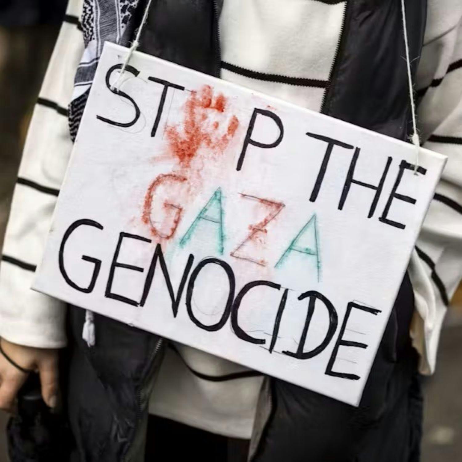 "If You Don't Condemn Gaza Genocide on Your Social Media You're Complicit"