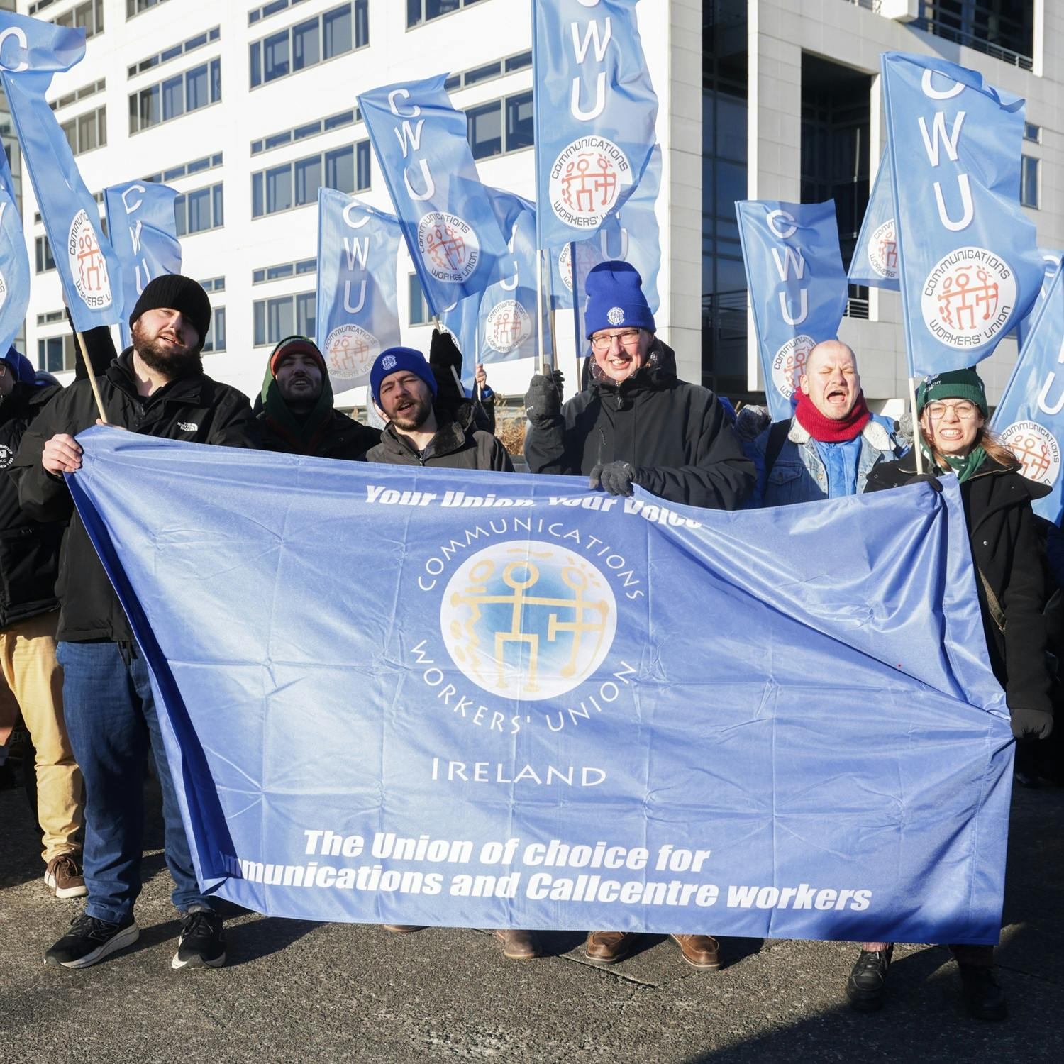 Tech Takeover: Covalen Tech workers striking