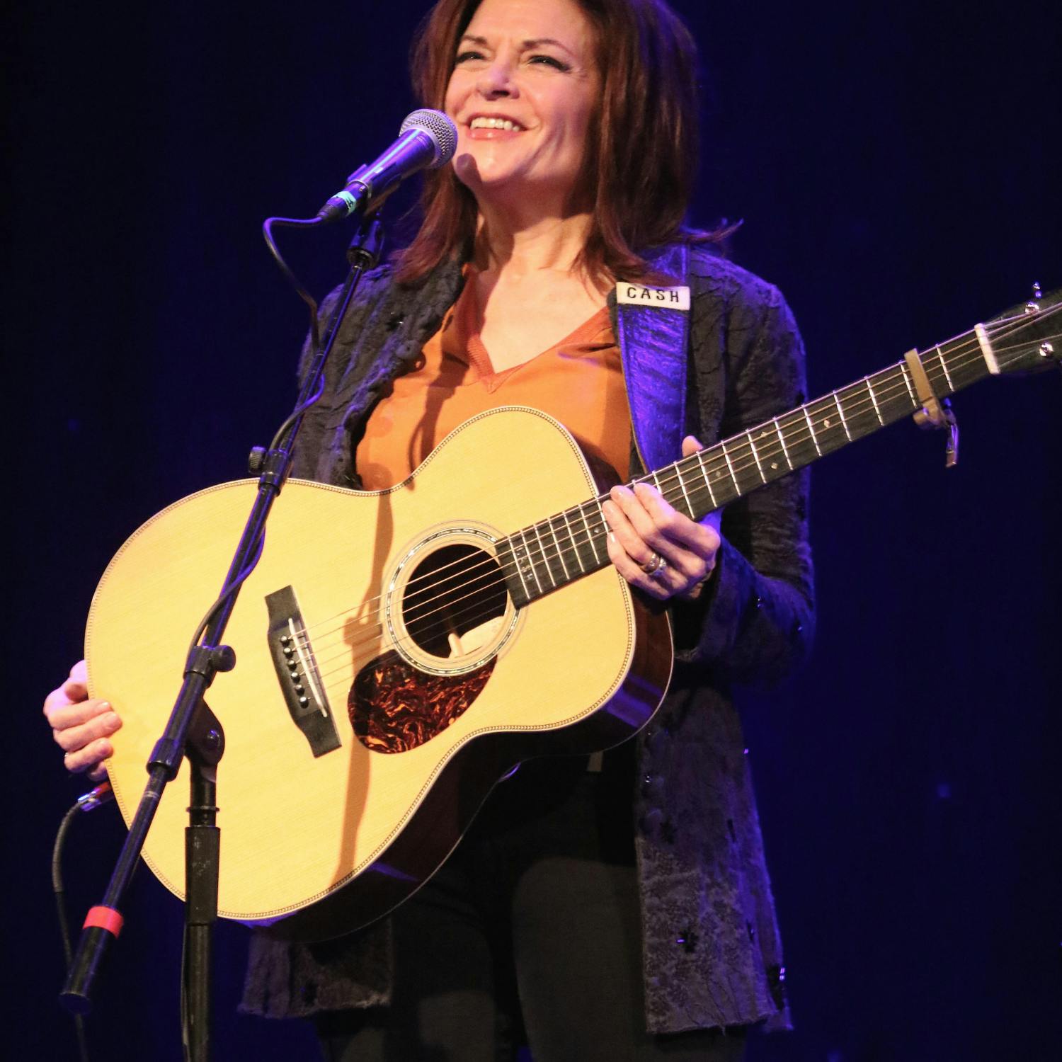 Singer and songwriter Rosanne Cash