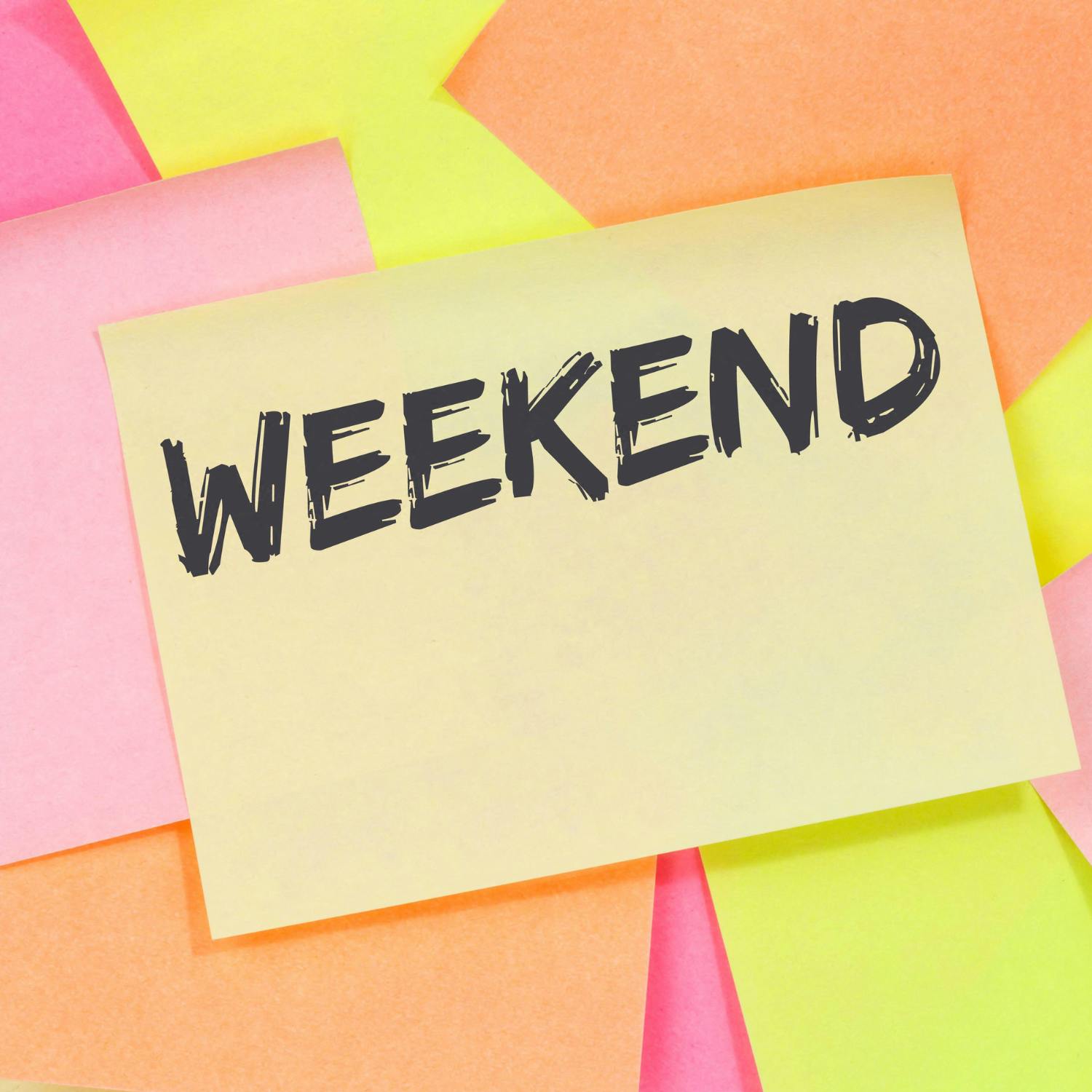Weather forecast for the weekend