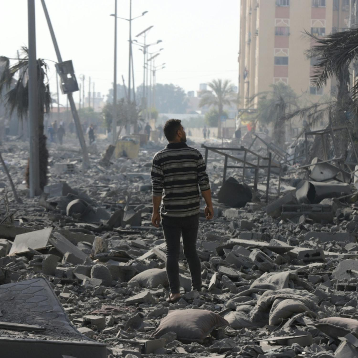 What would happen after a ceasefire?