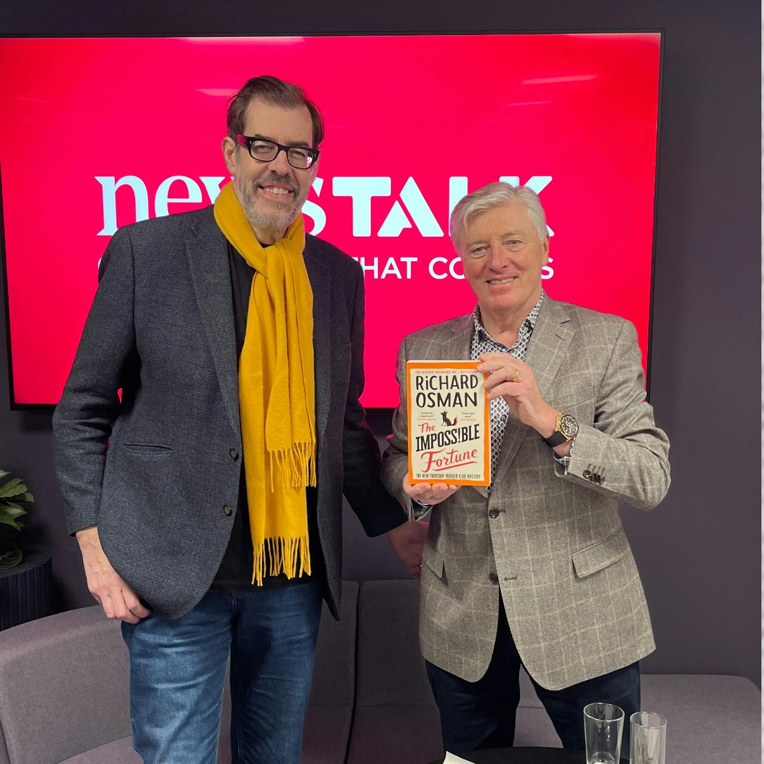 Author Richard Osman on this new book  ‘The Impossible Fortune’.