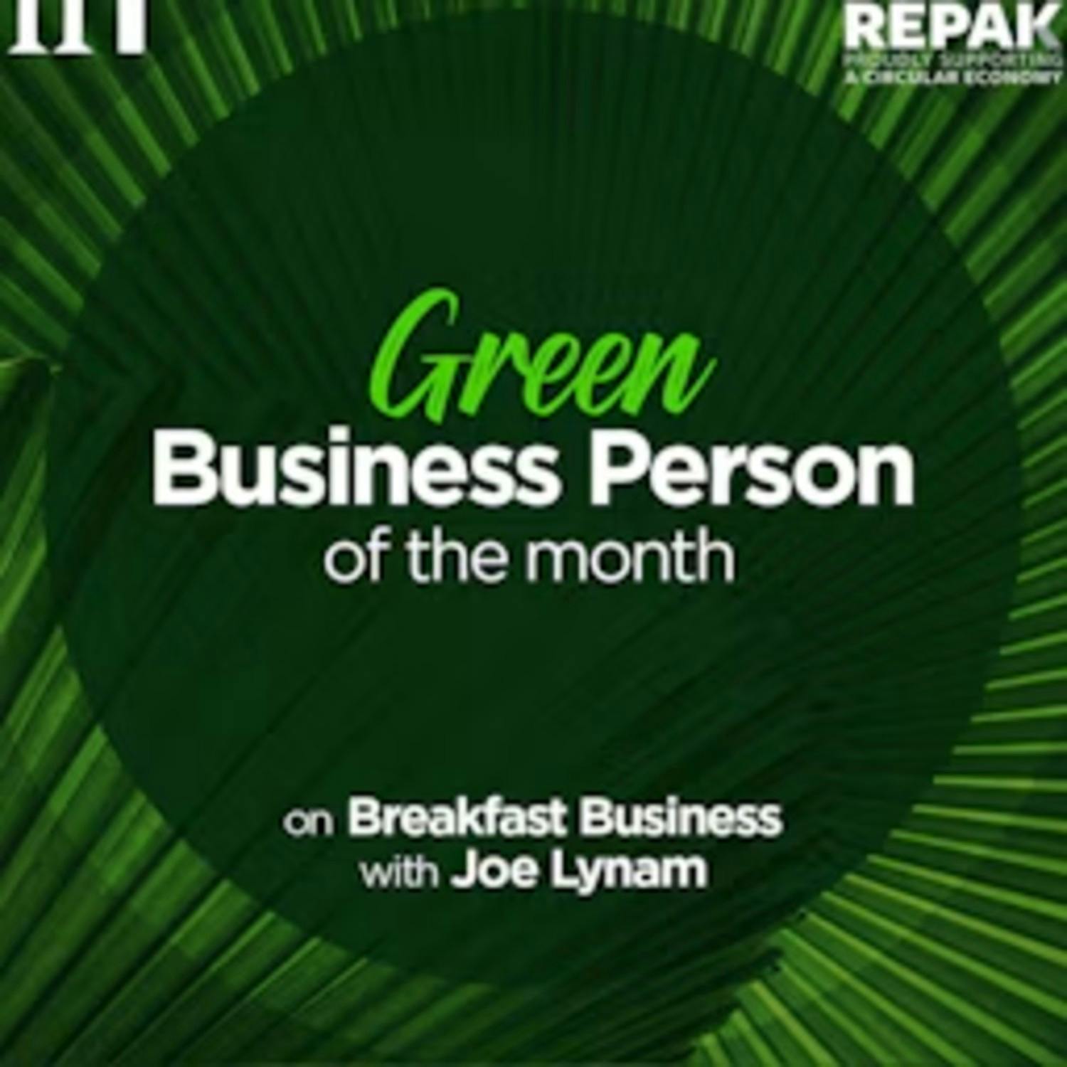 ‘Green Businessperson of the Month’ for October