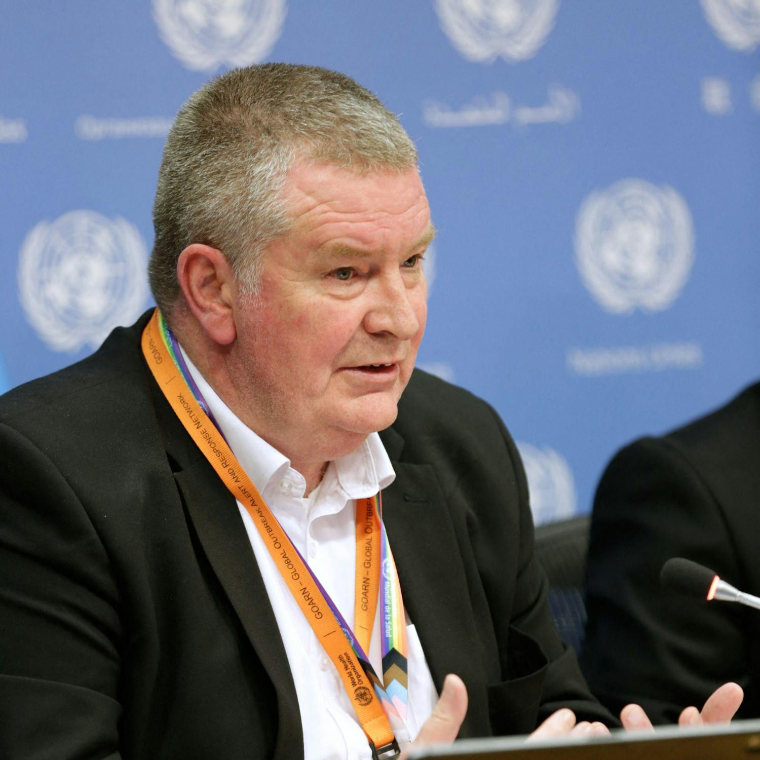 Former WHO executive Dr Mike Ryan