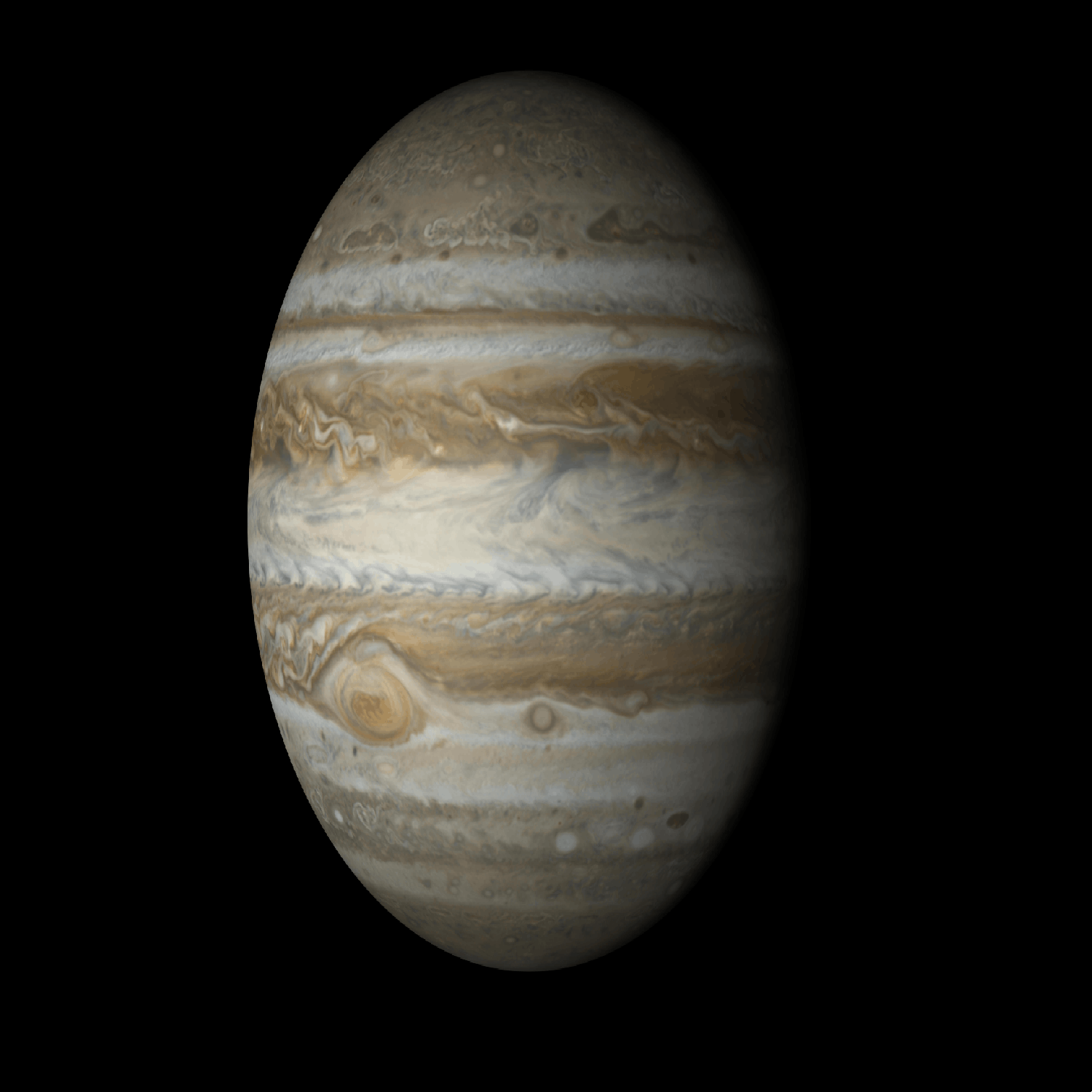 The James Webb Telescope images of Jupiter