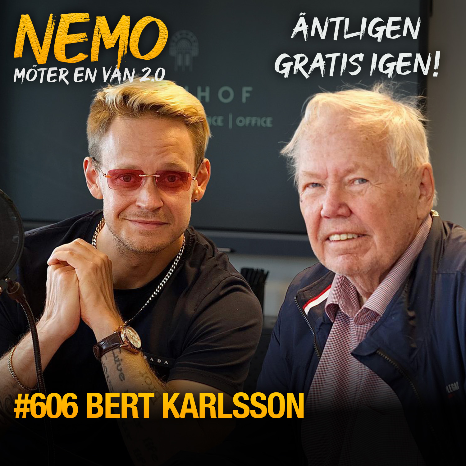 606. Bert Karlsson episode artwork