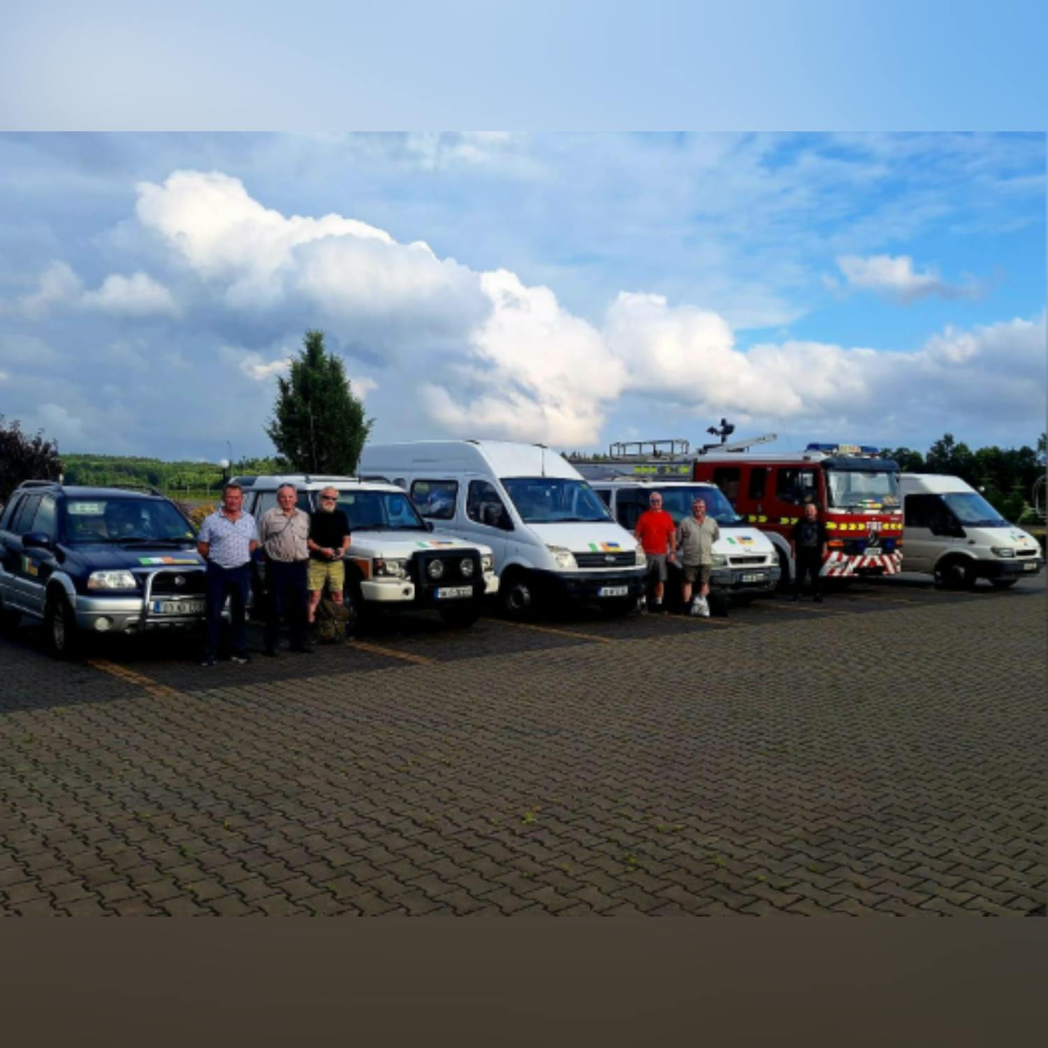 The Irish group delivering decommissioned vehicles to Ukraine