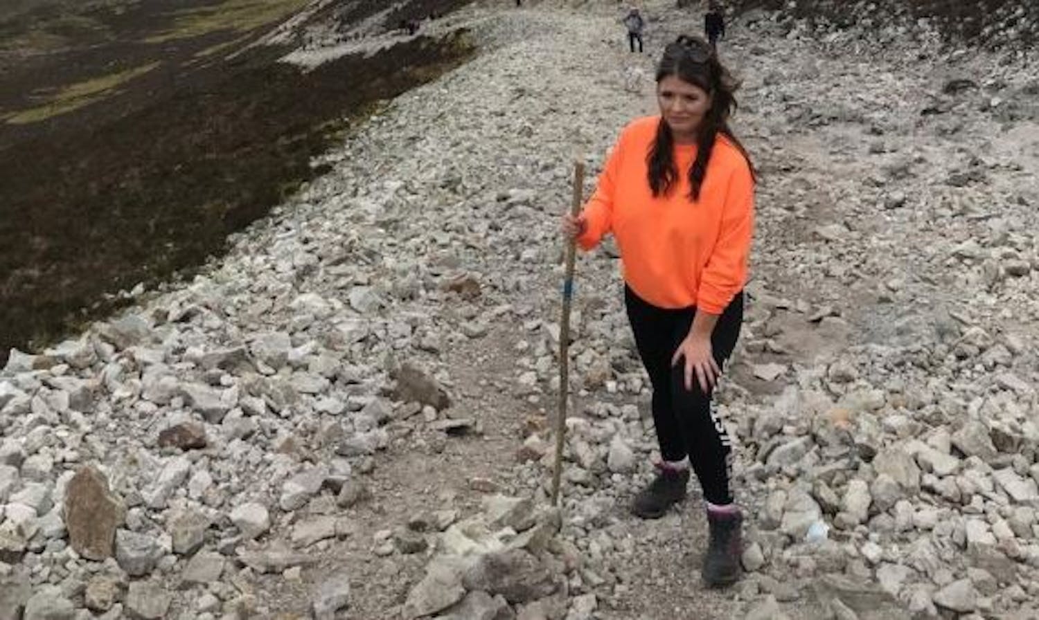 She Is The GOAT! Ellen Made It Up Croagh Patrick