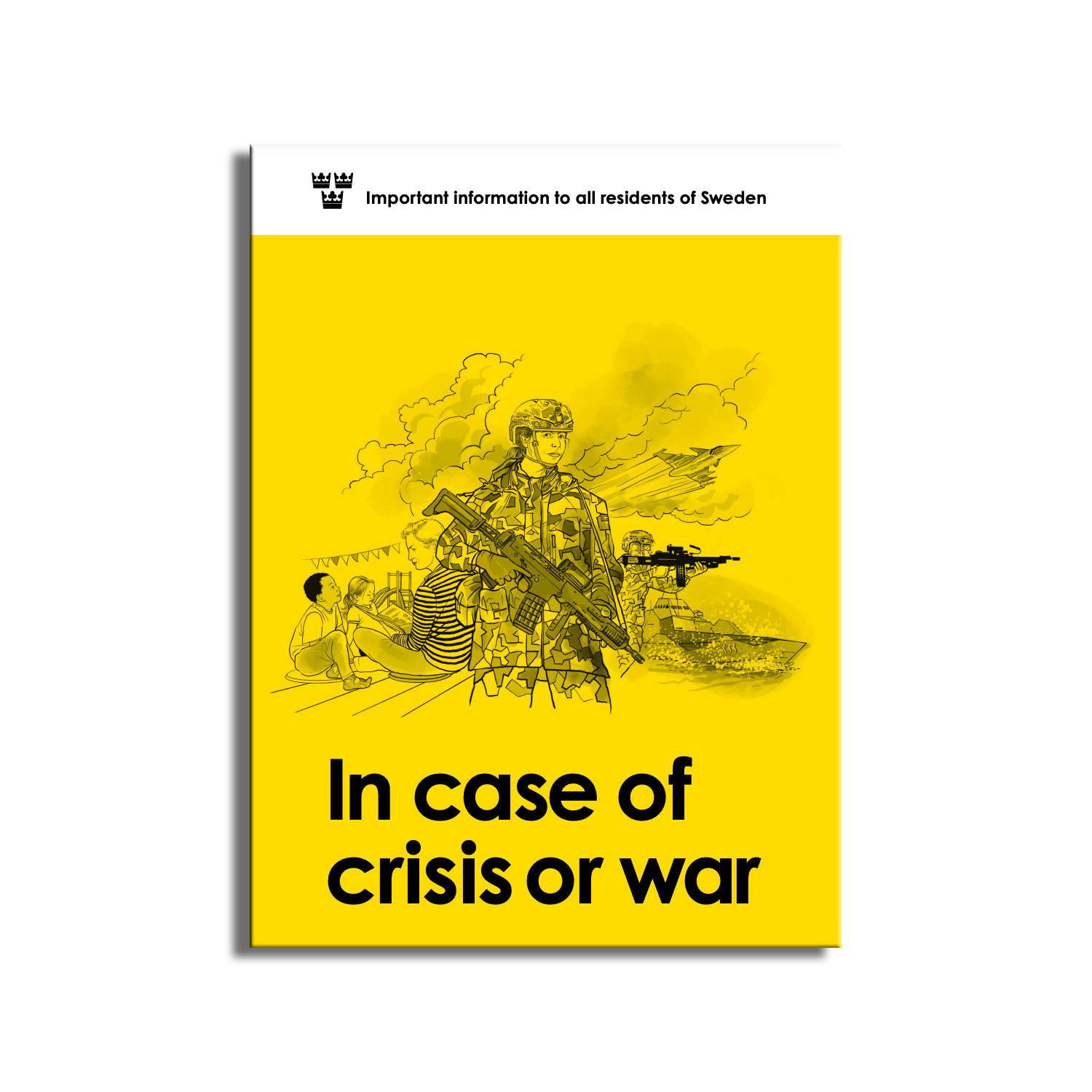 Following the Swedish war survival guide for 72 hours