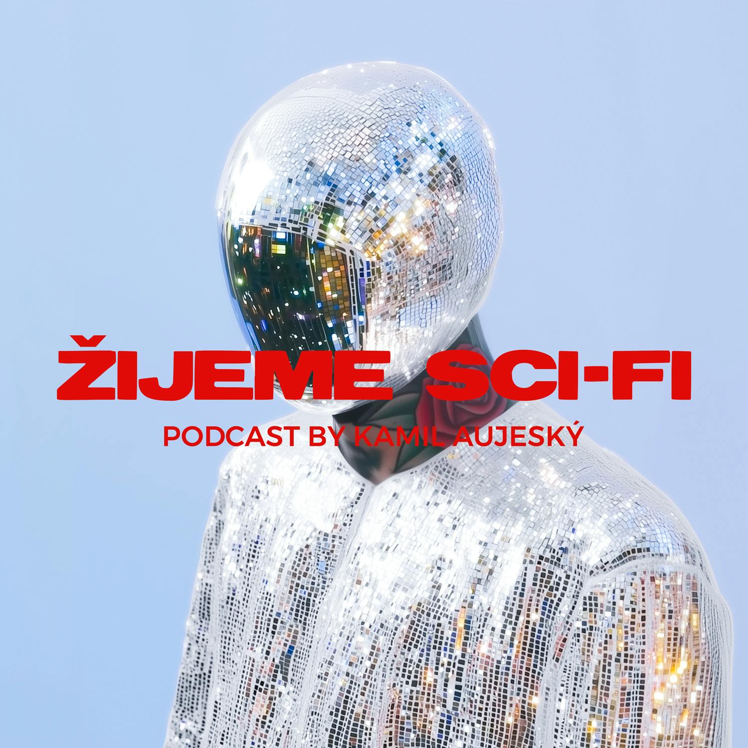 Logo of the podcast ŽIJEME SCI-FI Podcast ŽIJEME SCI-FI