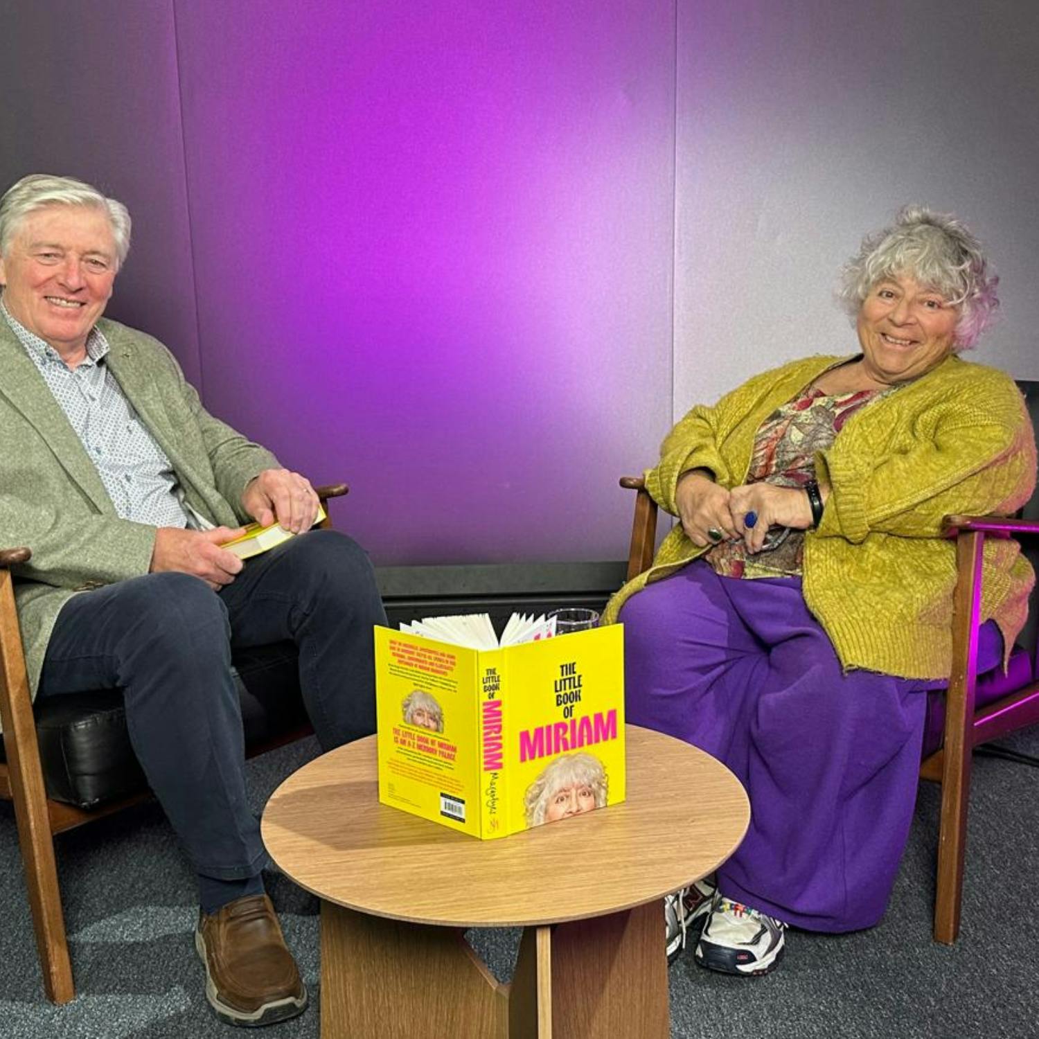 Bafta award winning actress Miriam Margolyes