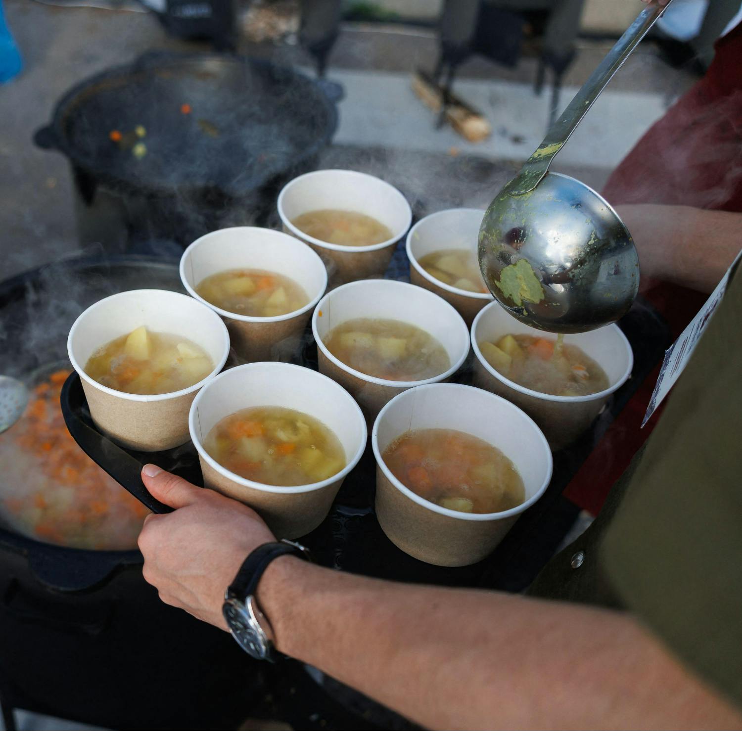 Demand at a Louth soup kitchen has doubled