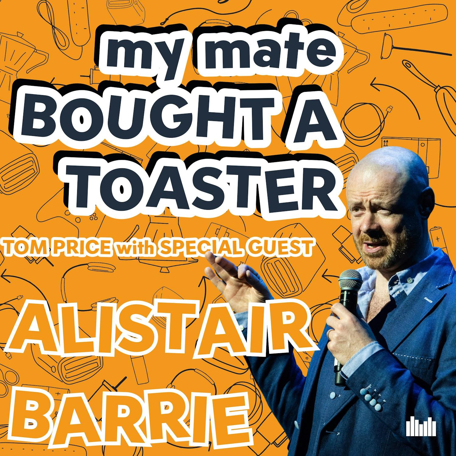 Alistair Barrie chats neurodiversity, nerf guns and ninjas episode artwork