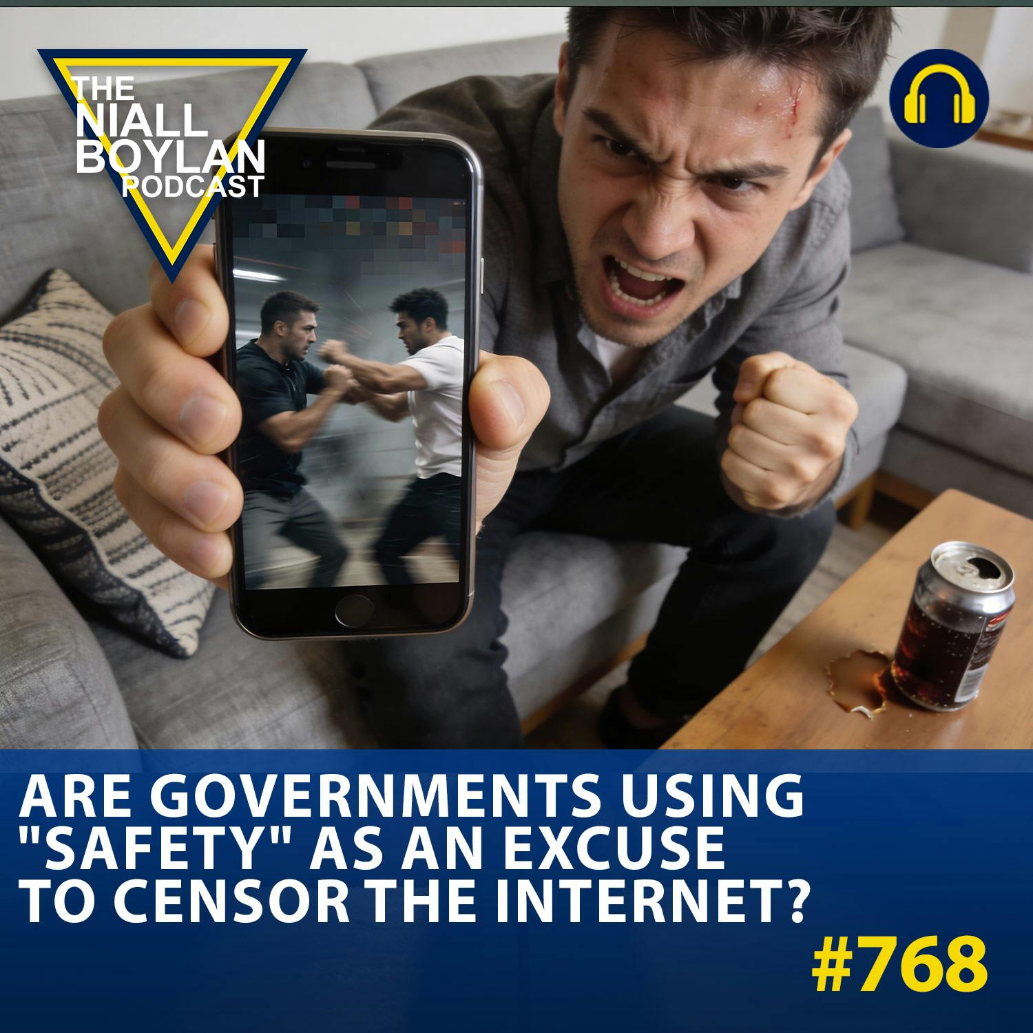 #768 Are Governments Using "Safety" as an Excuse to Censor the Internet? episode artwork