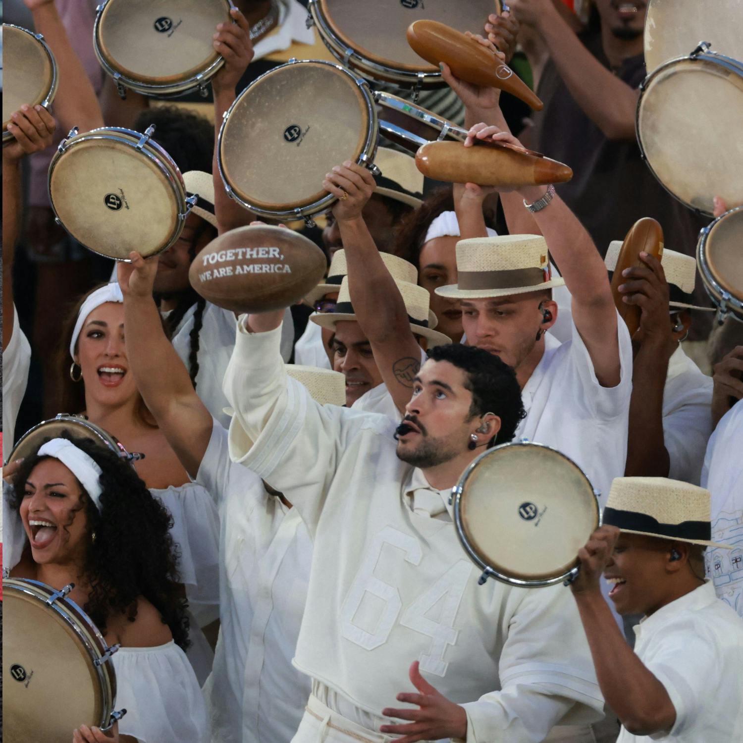 Bad Bunny dazzles at Super Bowl halftime show