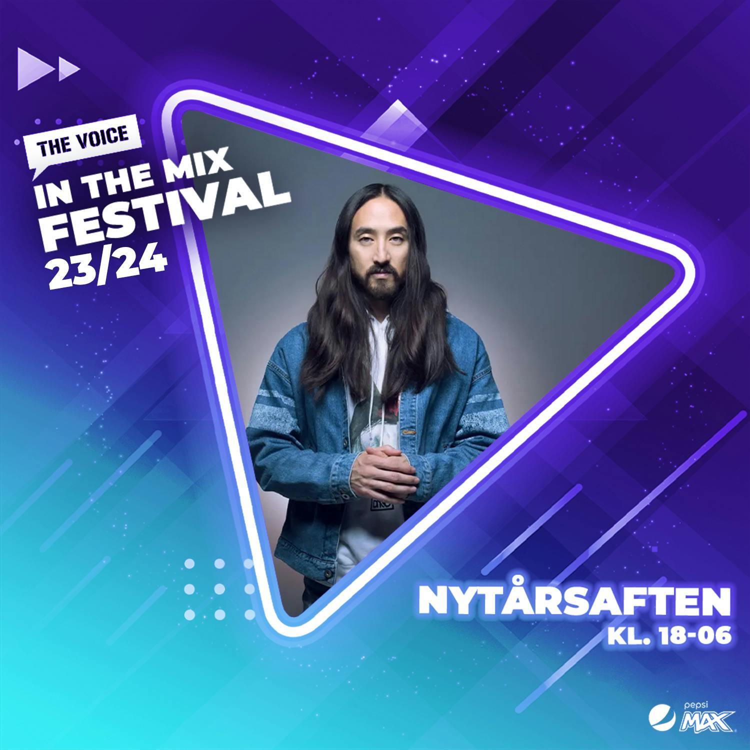 Steve Aoki - The Voice In The Mix Festival 23/24